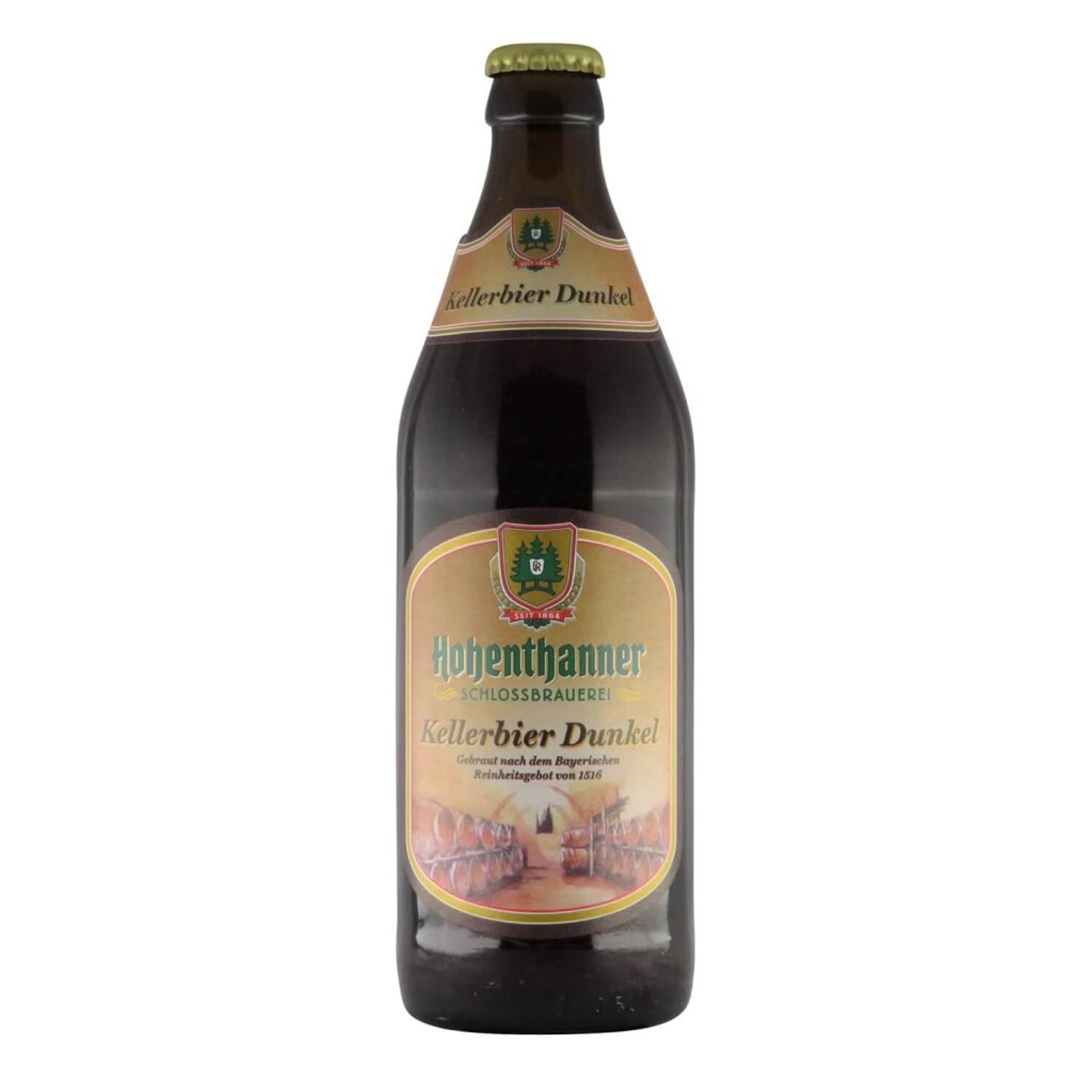 Hohenthanner Kellerbier Dunkel 0,5l 5.7% 0.5L, Beer