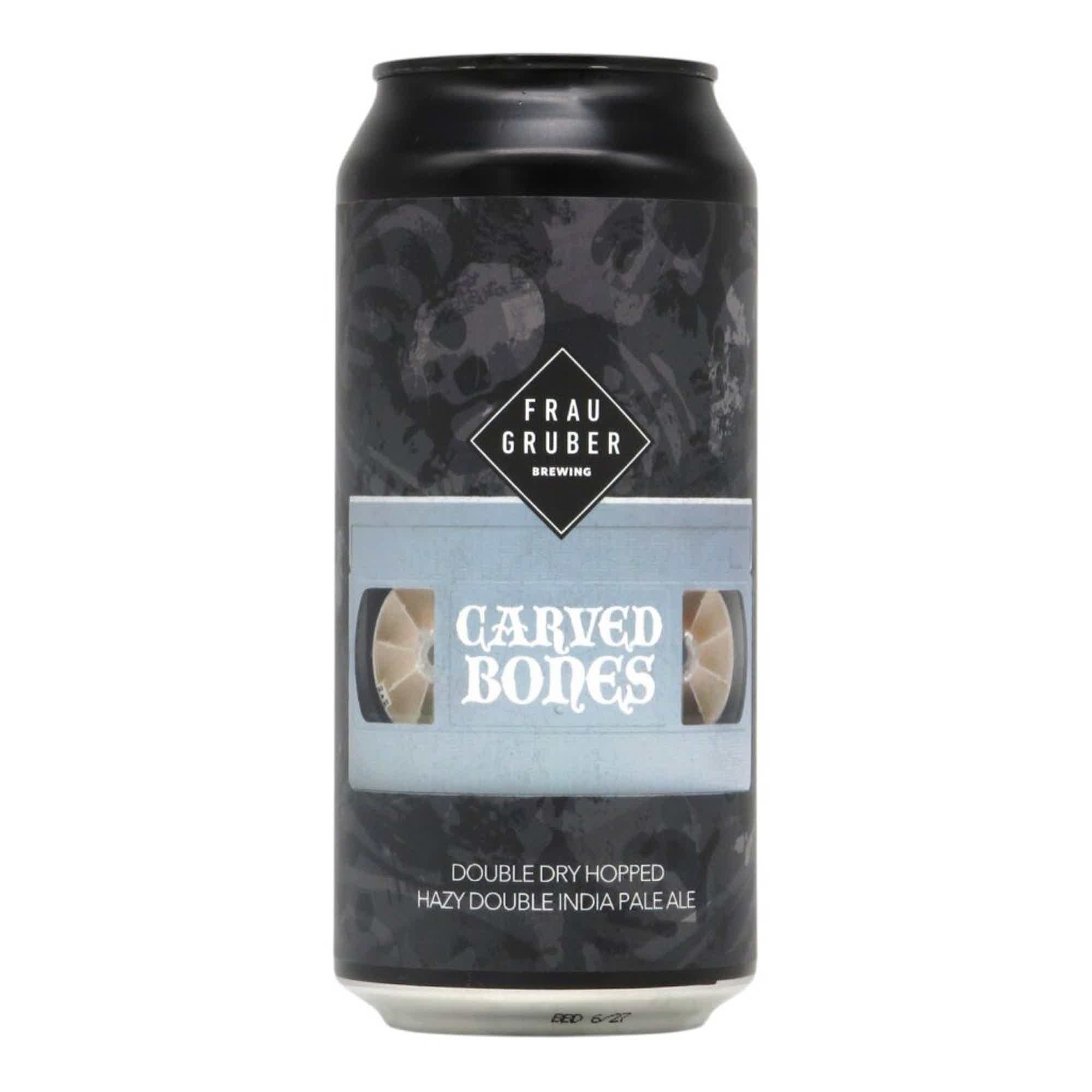 FrauGruber Carved Bones DDH Hazy DIPA 0,44l 7.6% 0.44L, Beer