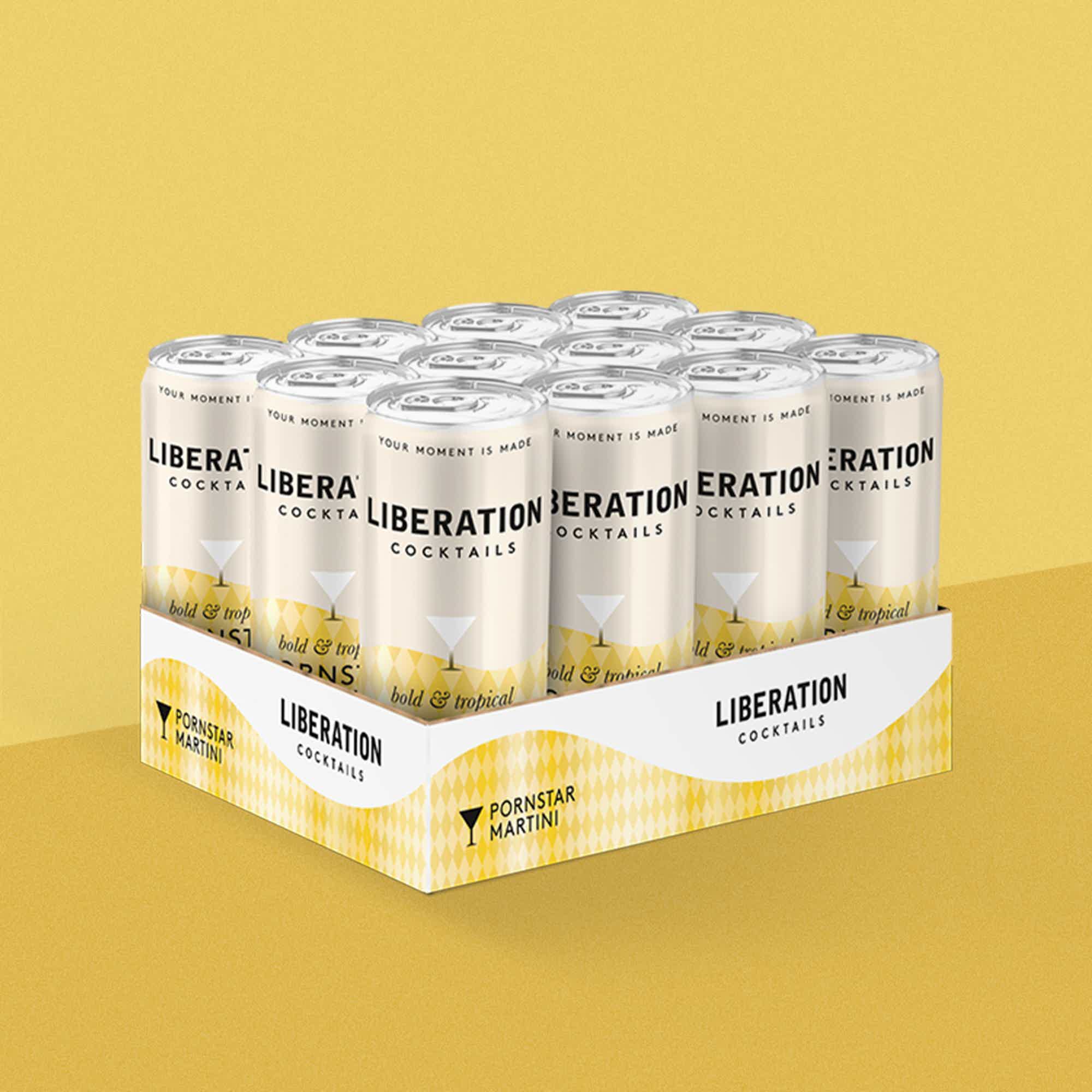 Pornstar Martini 12 Can Pack: Pornstar Martini 200ml can