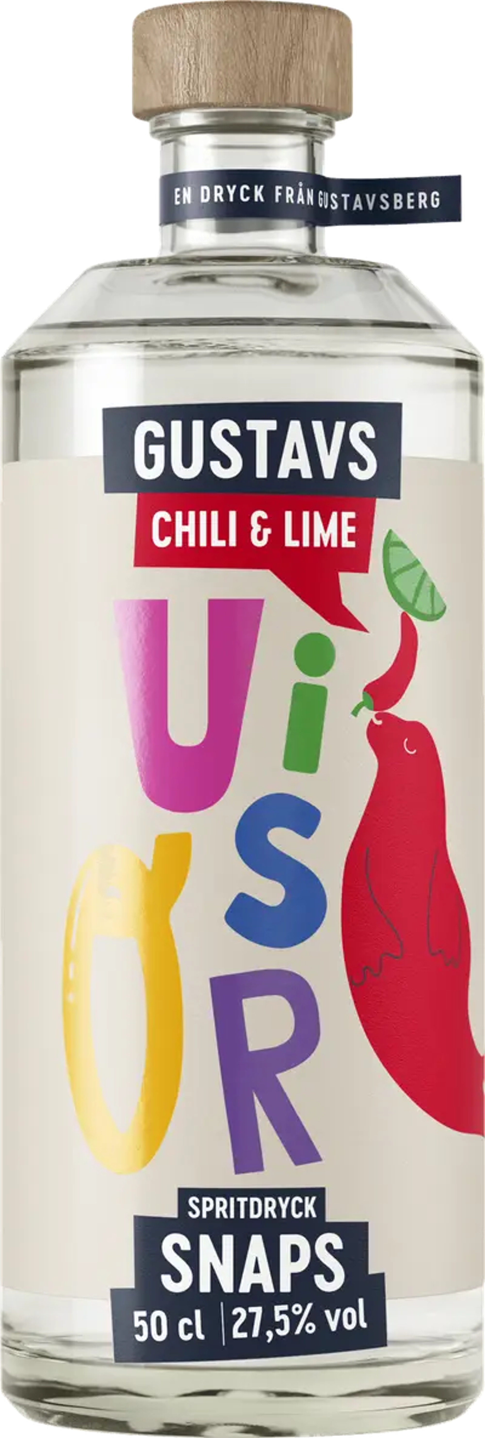Gustavs Chill & Lime 27.5% 0.5L, Spirits