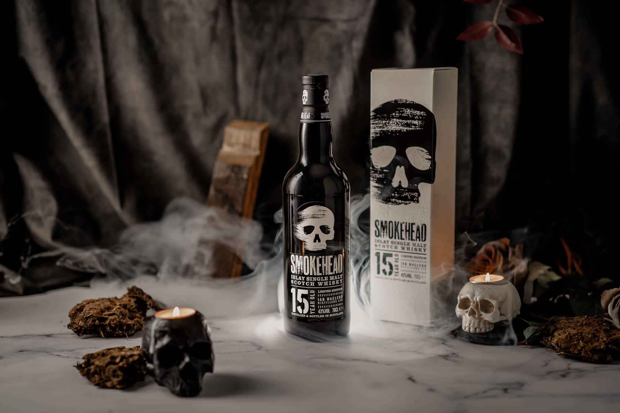 SMOKEHEAD SINGLE MALT - 15YO 43.0% 0.7L, Spirits