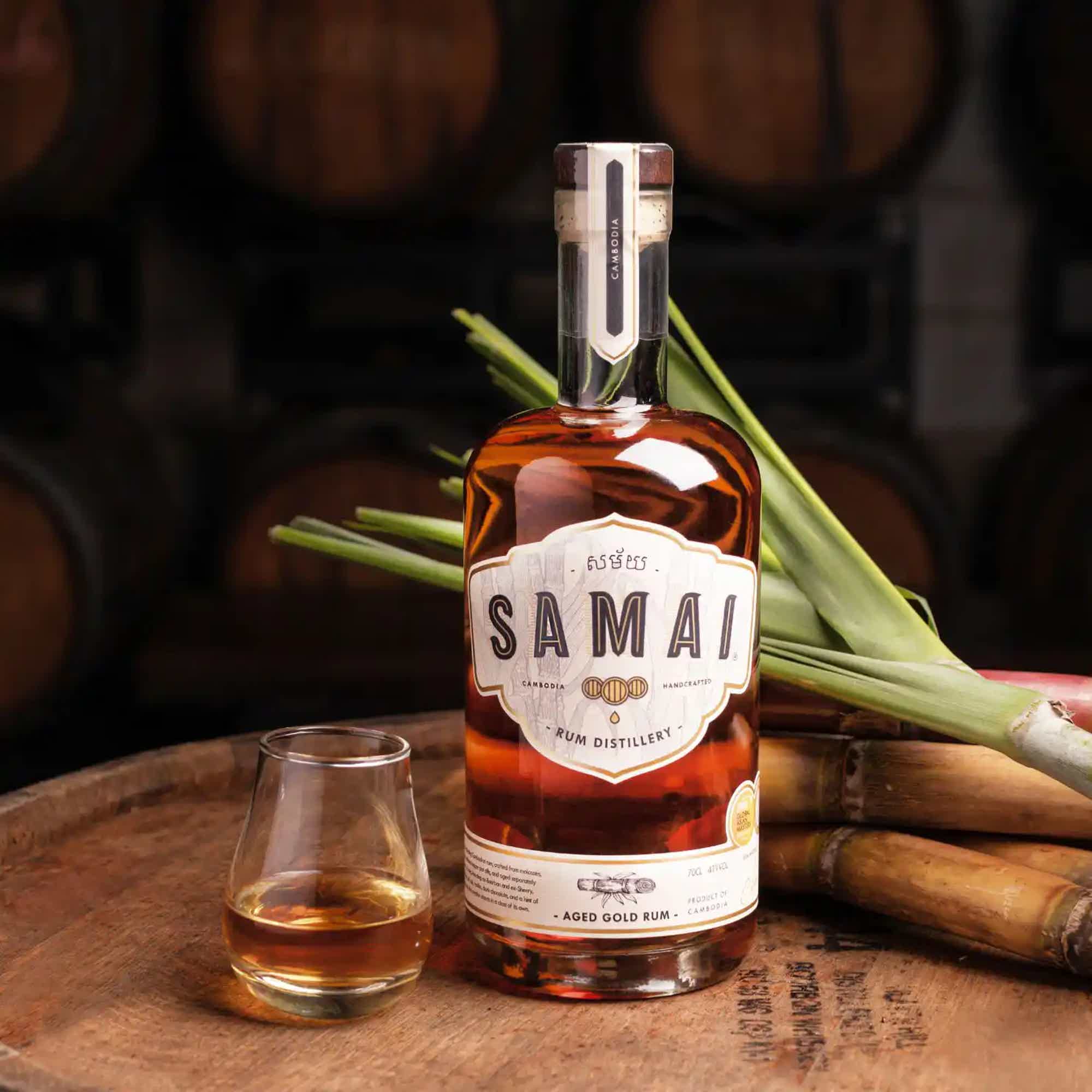 Samai Gold Rum 0,7l 41.0% 0.7L, Spirits