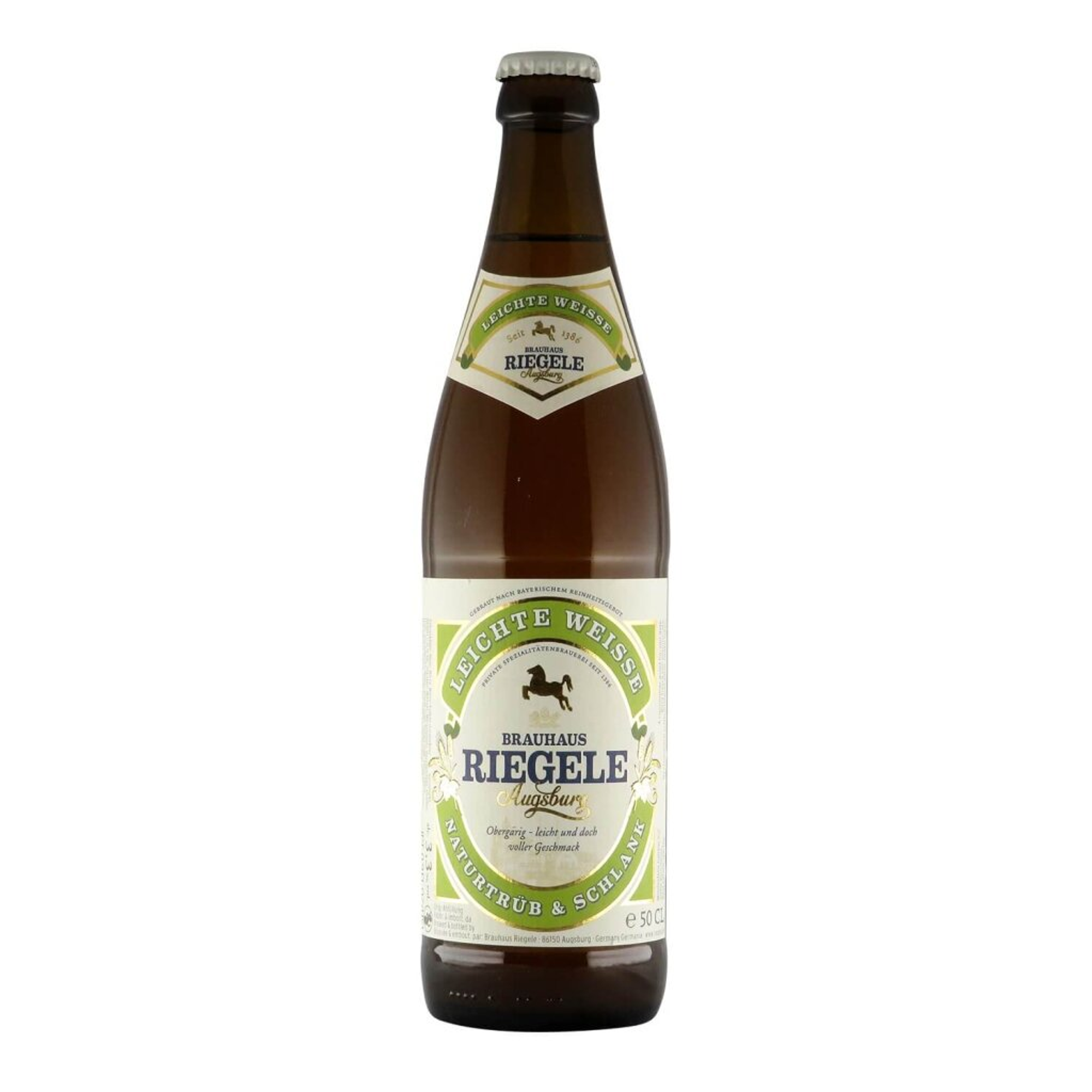 Riegele Leichte Weisse 0,5l 2.9% 0.5L, Beer