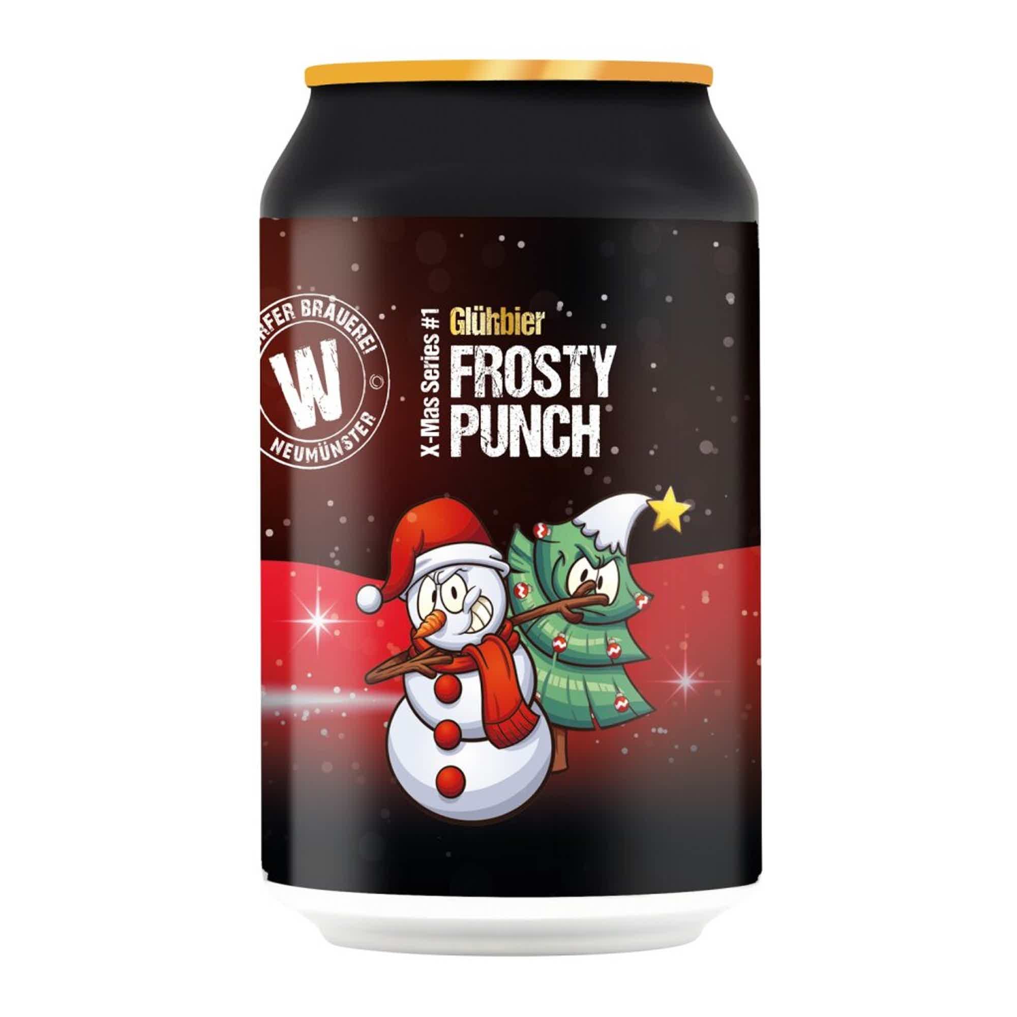 Wittorfer Frosty Punch Glühbier X-Mas Series #1 0,33l 6.5% 0.33L, Beer