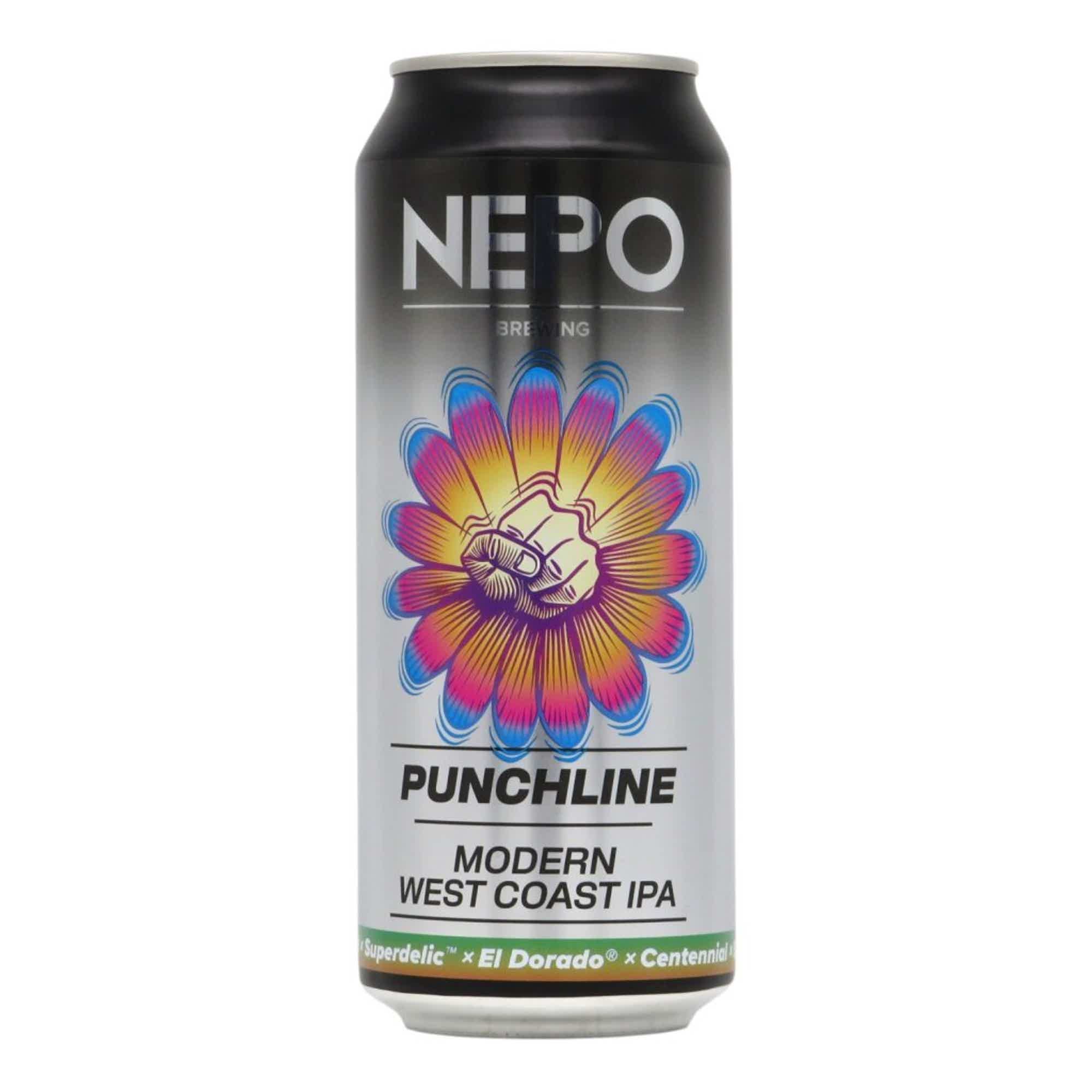 Nepomucen Silver Series - Punchline Modern West Coast IPA 0,5l 6.9% 0.5L, Beer