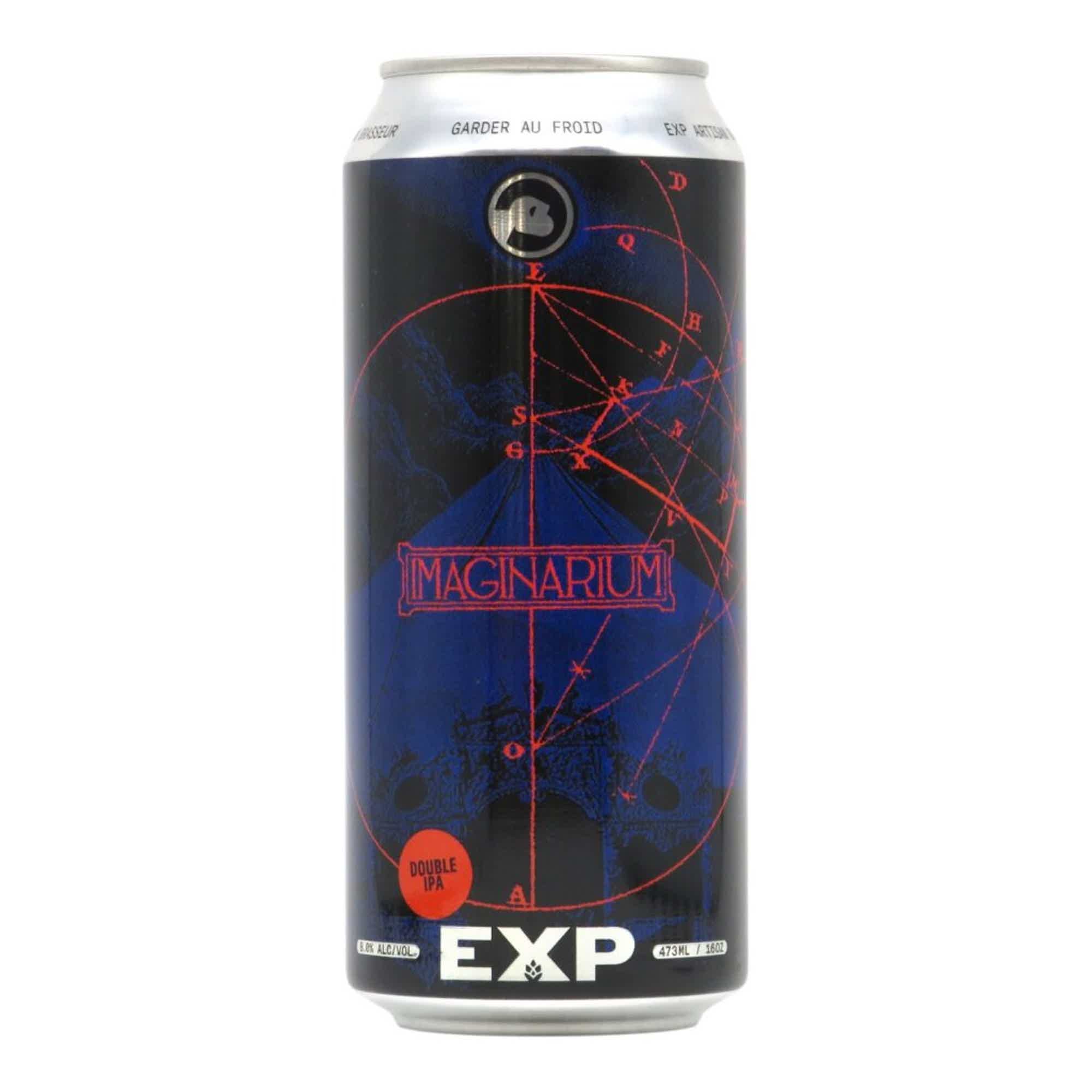 EXP Imaginarium Double NEIPA 0,473l 8.0% 0.473L, Beer