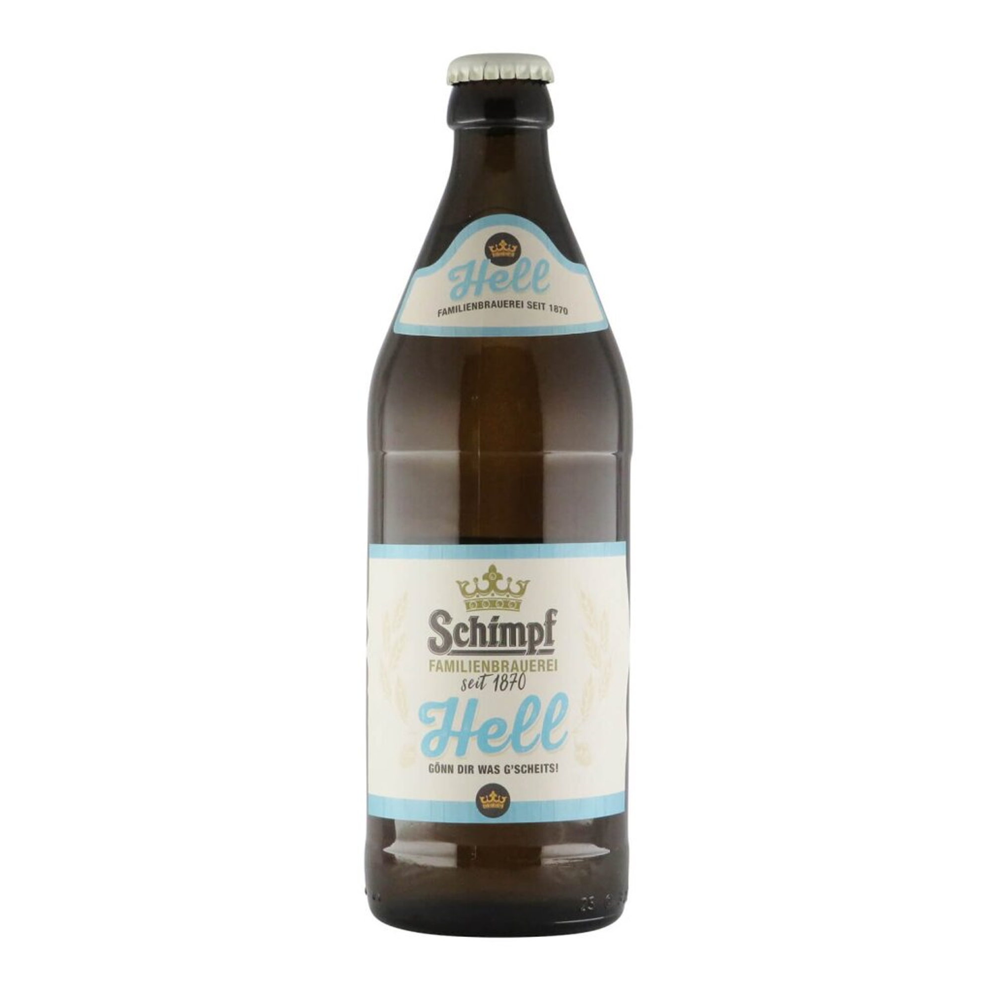Schimpf Hell 0,5l 5.0% 0.5L, Beer