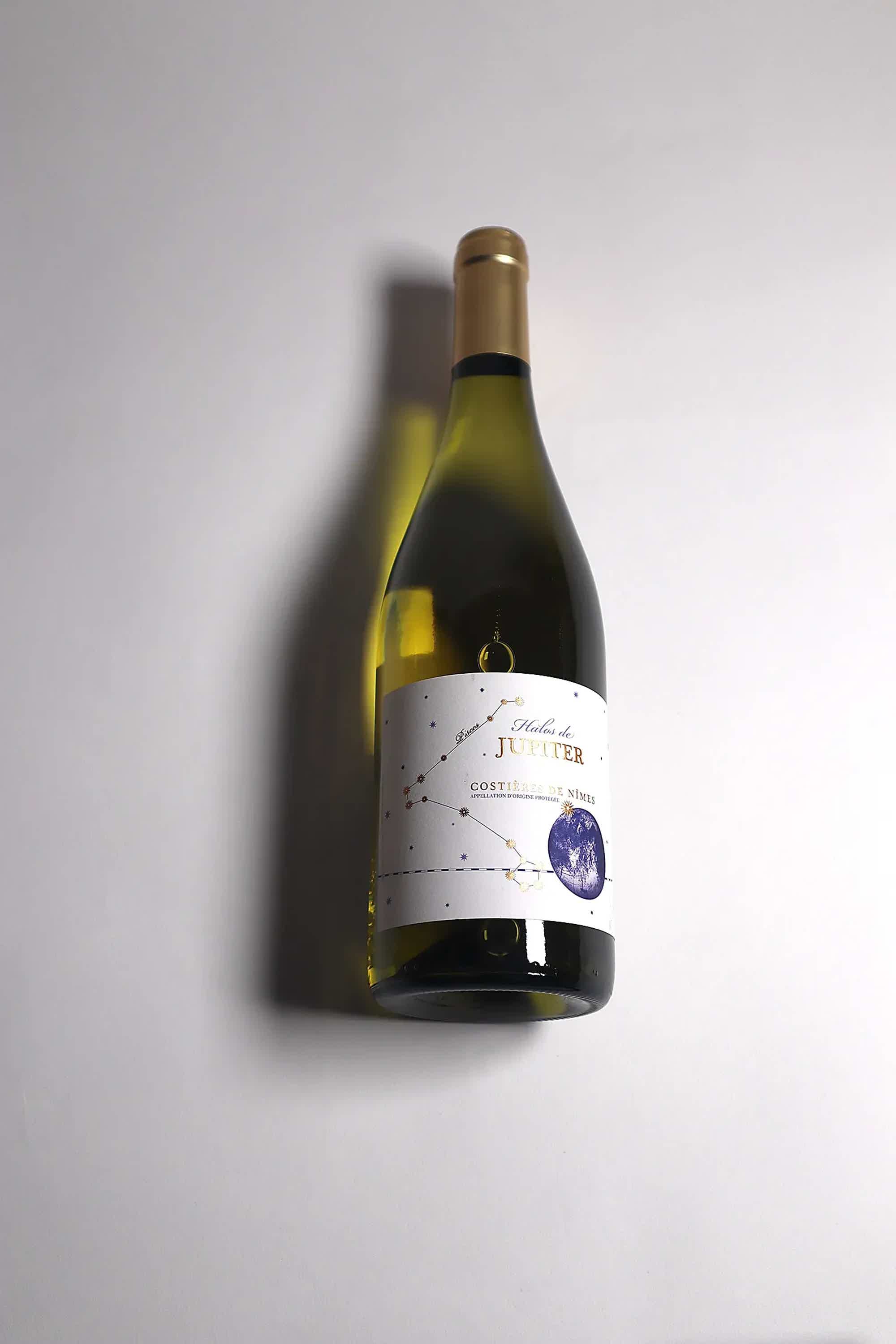Halos de Jupiter Côstières de Nîmes Blanc 2023 13.5% 0.75L, Wine