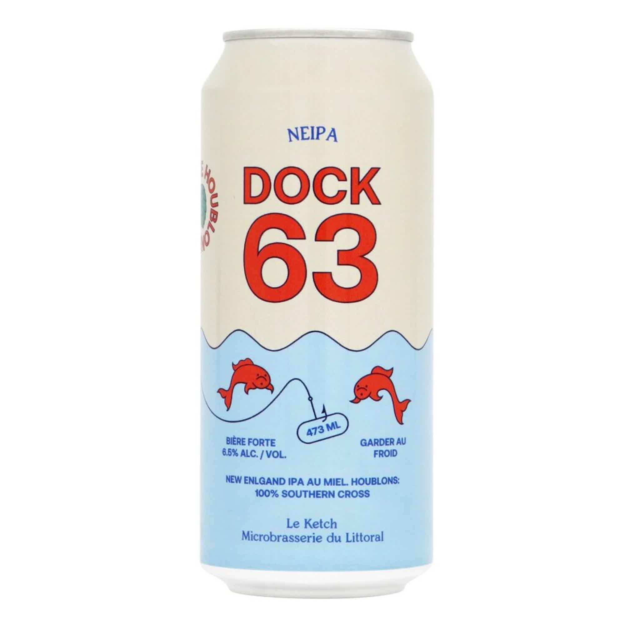 Le Ketch Dock 63 New England IPA 0,473l 6.5% 0.473L, Beer