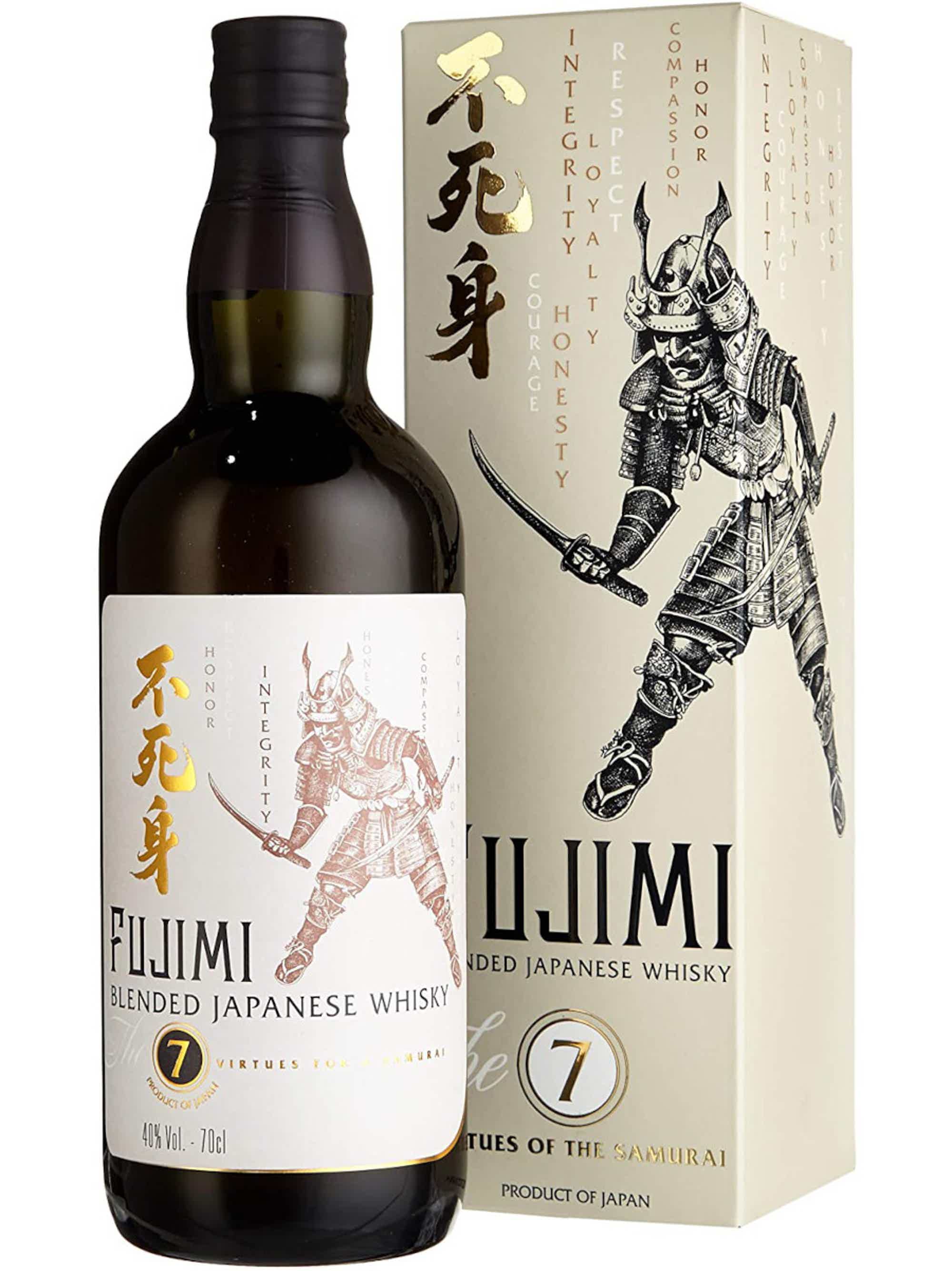 Fujimi Japanese Blended Whisky The 7 Virtues 40.0% 0.7L, Spirits