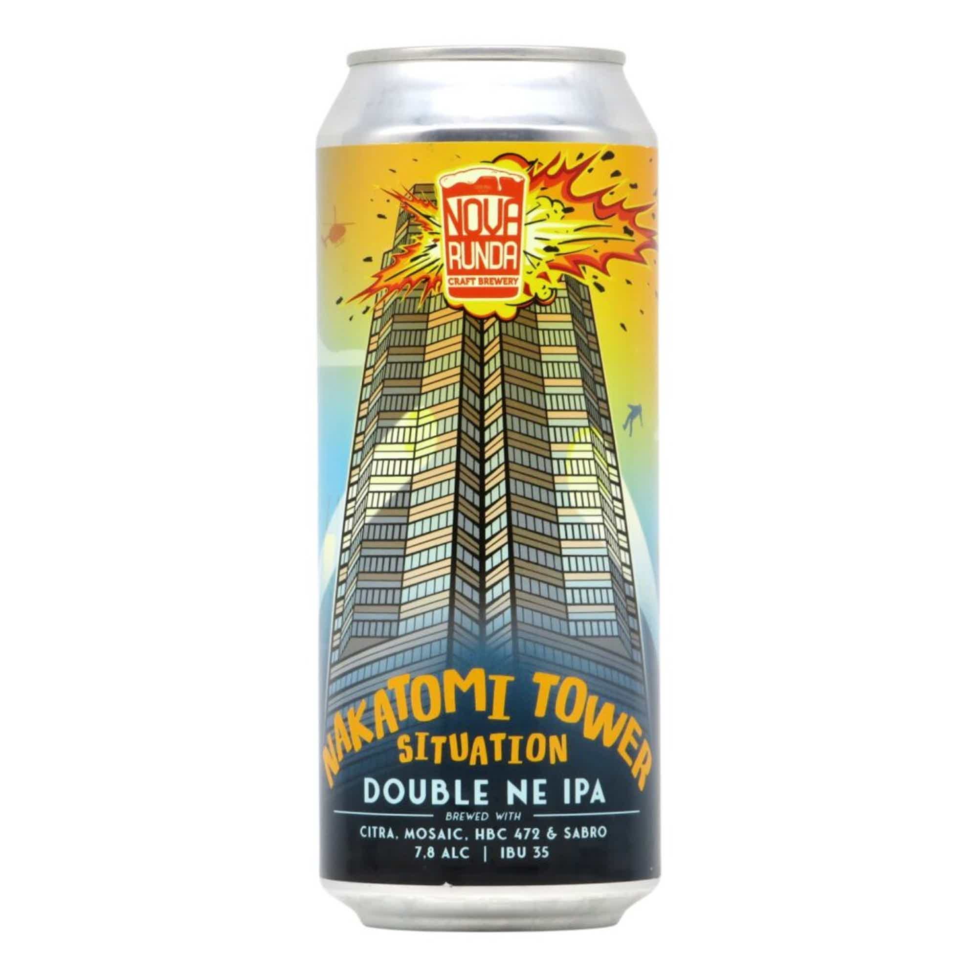 Nova Runda Nakatomi Tower Situation Double NEIPA 0,5l 7.8% 0.5L, Beer