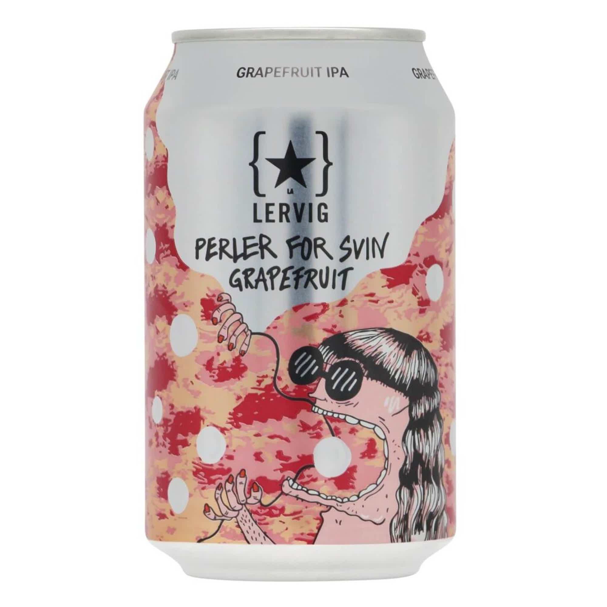 Lervig Perler For Svin Grapefruit IPA 0,33l 4.7% 0.33L, Beer