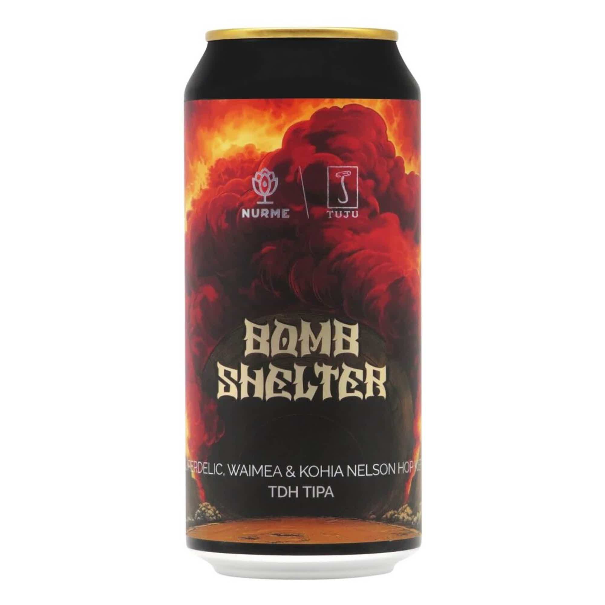 Nurme/Tuju Bomb Shelter TDH DIPA 0,44l 10.0% 0.44L, Beer