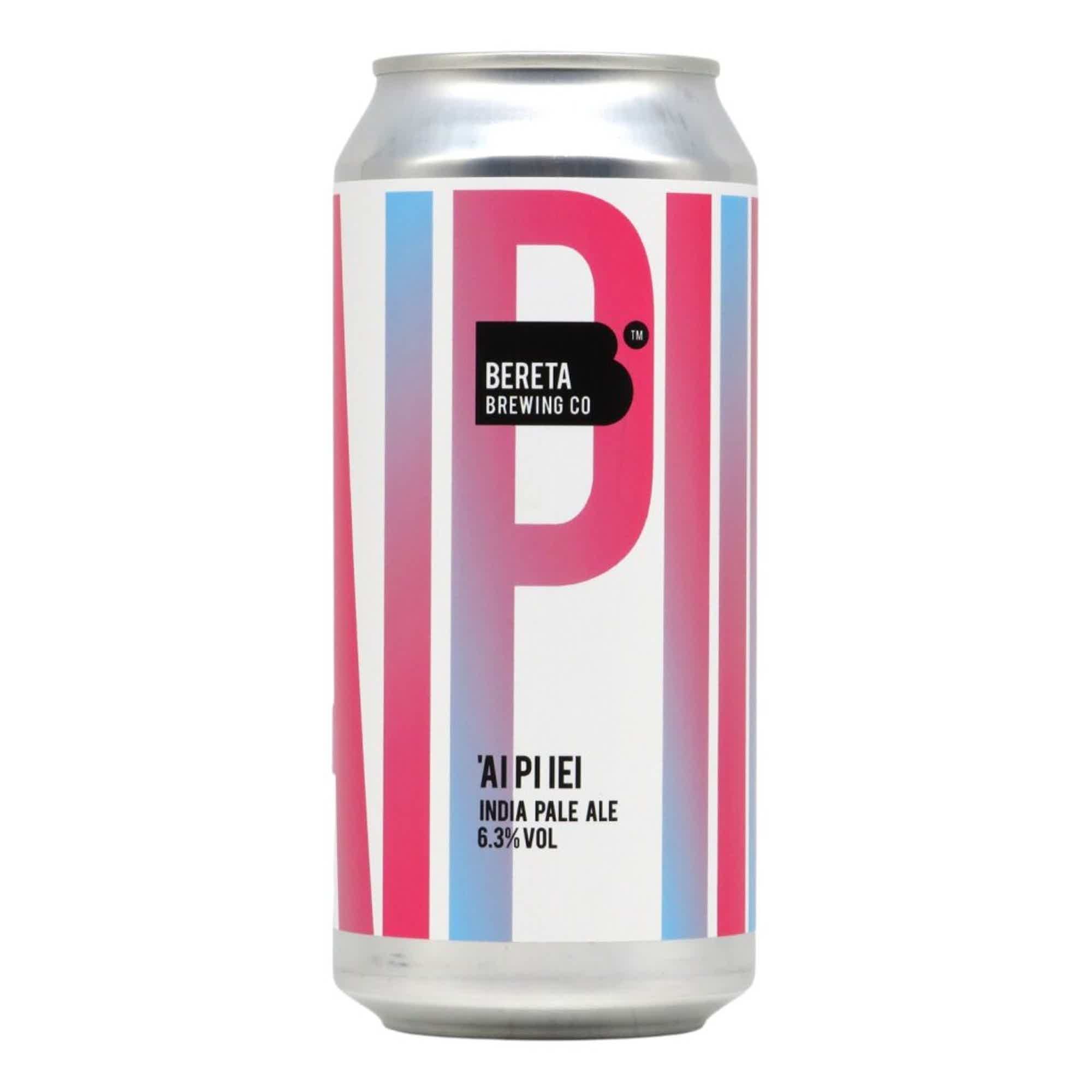 Bereta Ai Pi Iei West Coast IPA 0,44l 6.3% 0.44L, Beer