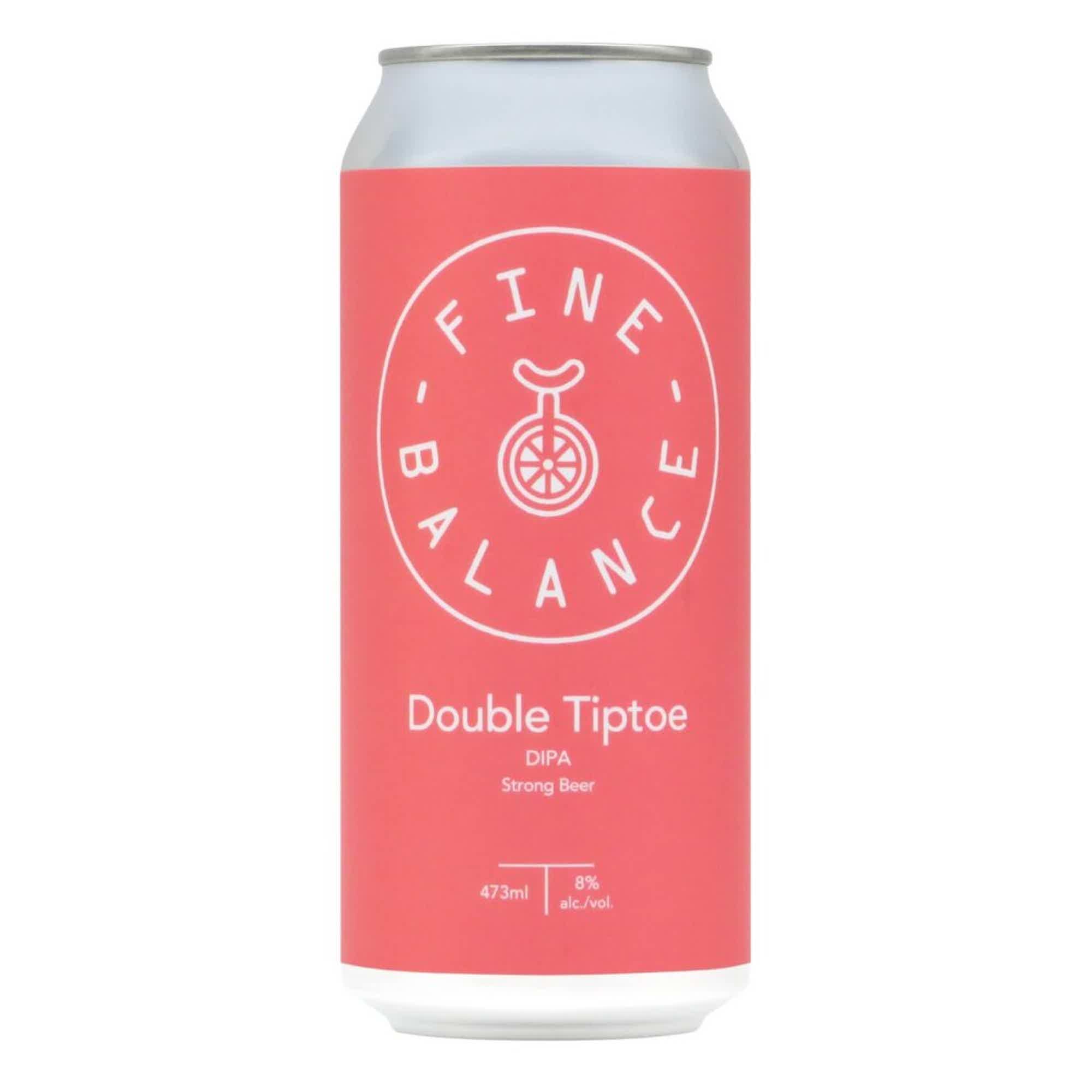 Fine Balance Double Tiptoe Double NEIPA 0,473l 8.0% 0.473L, Beer