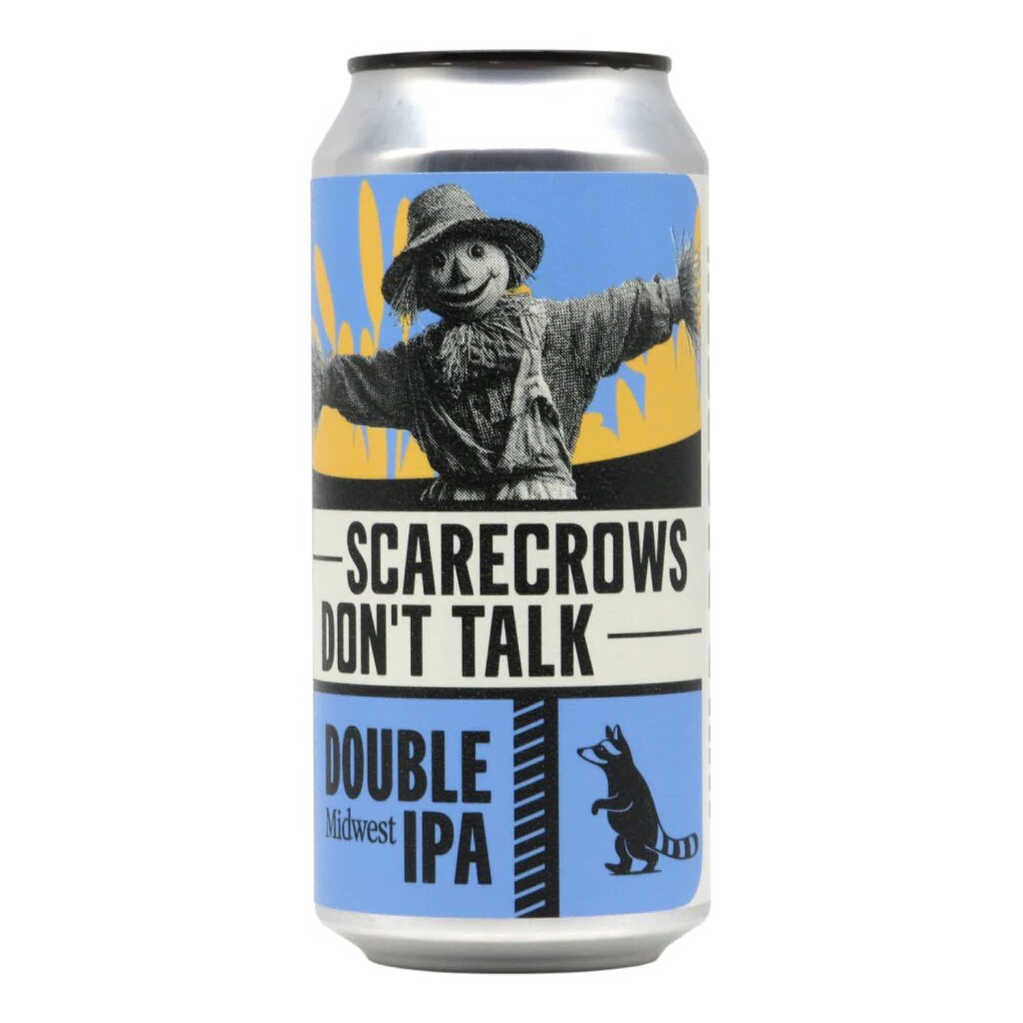 Wild Raccoon Scarcecrows Don't Talk Double Midwest IPA 0,44l 7.8% 0.44L, Beer
