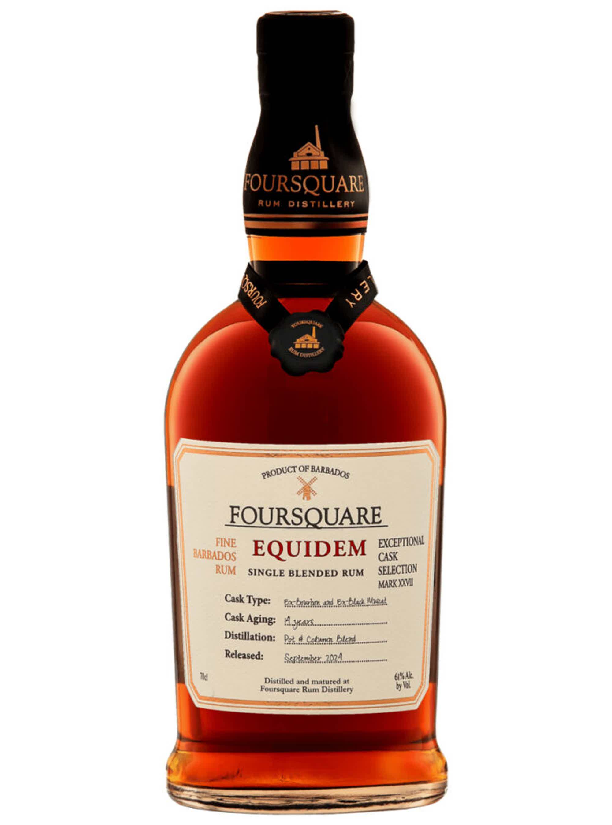 Foursquare Distillery Equidem 61.0% 0.7L, Spirits