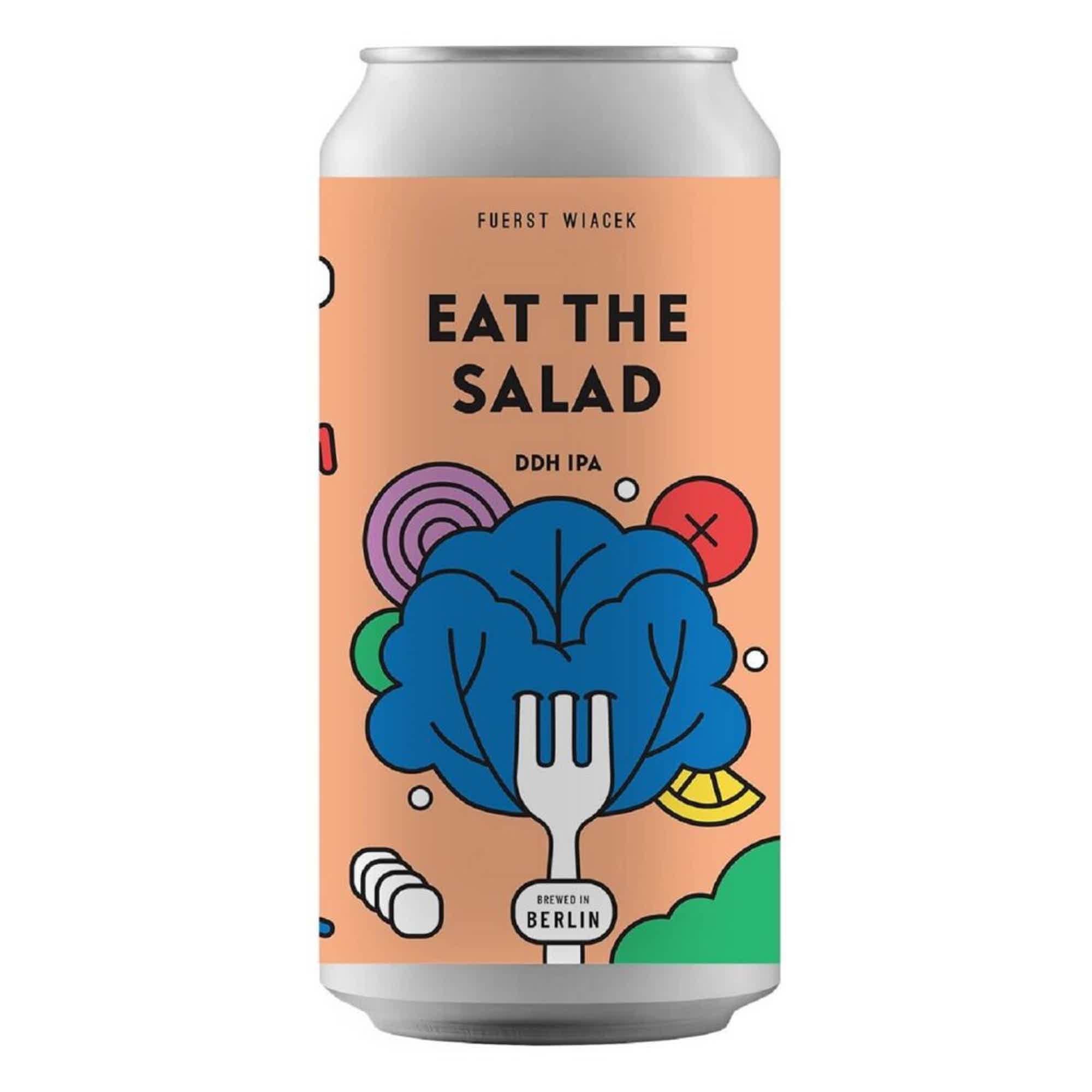 Fuerst Wiacek Eat The Salad DDH IPA (NEW BATCH 25) 0,44l 6.8% 0.44L, Beer