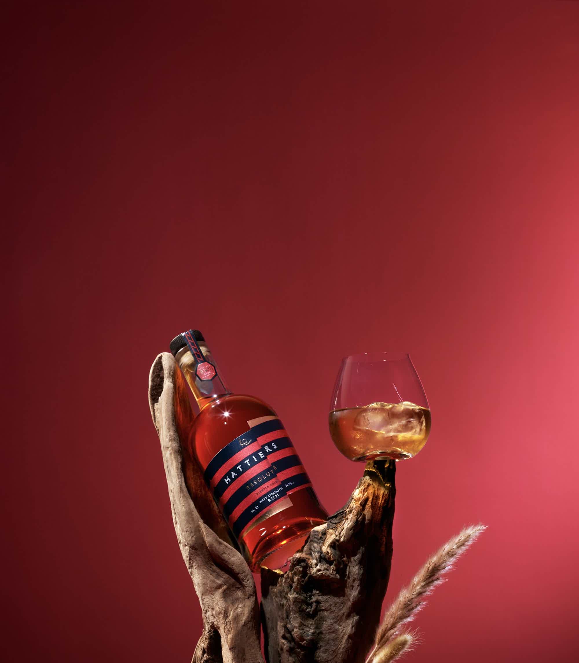 Hattiers - Resolute Navy Strength Rum 54.5% 0.7L, Spirits