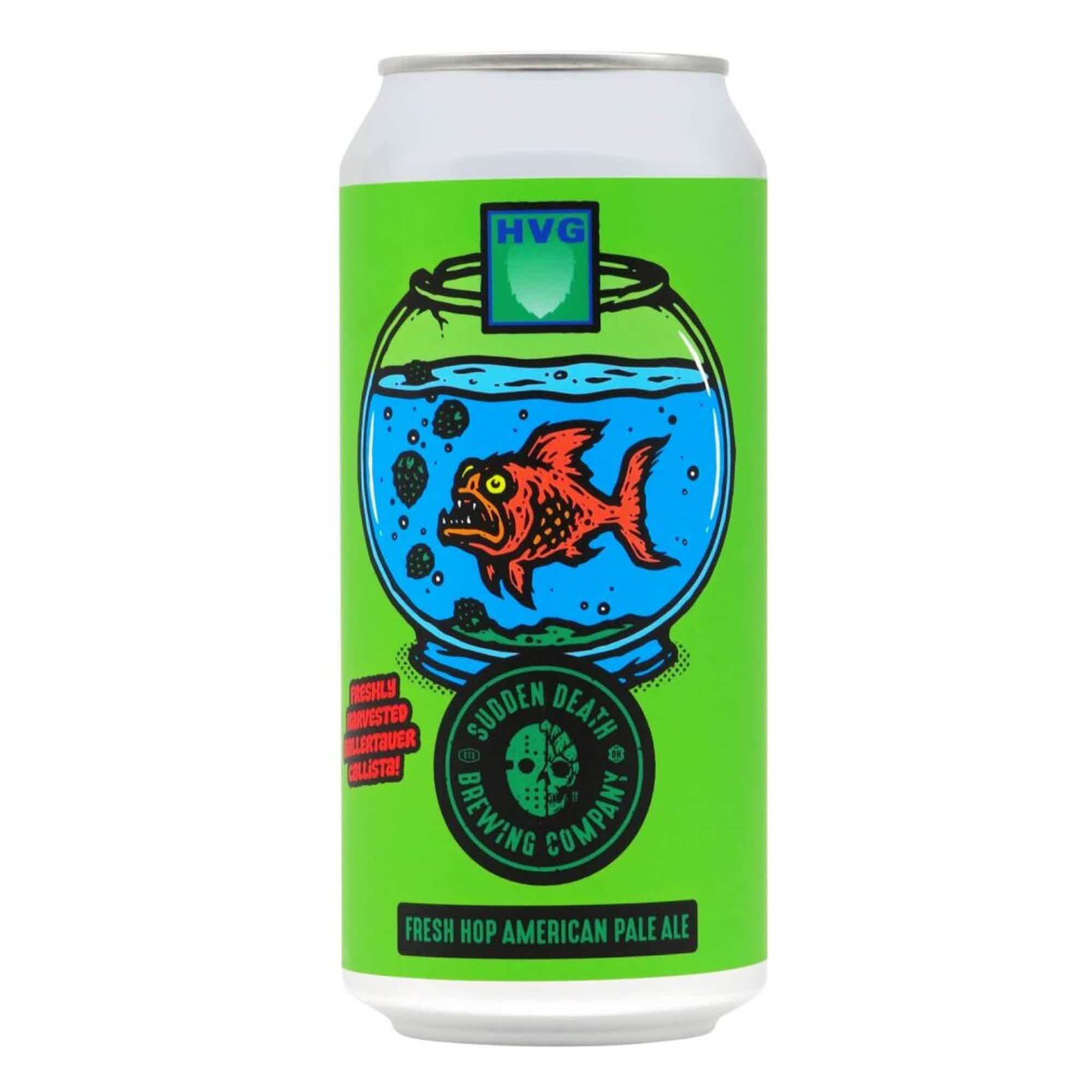 Sudden Death Hop Frish! Fresh Hop American Pale Ale 0,44l 5.5% 0.44L, Beer