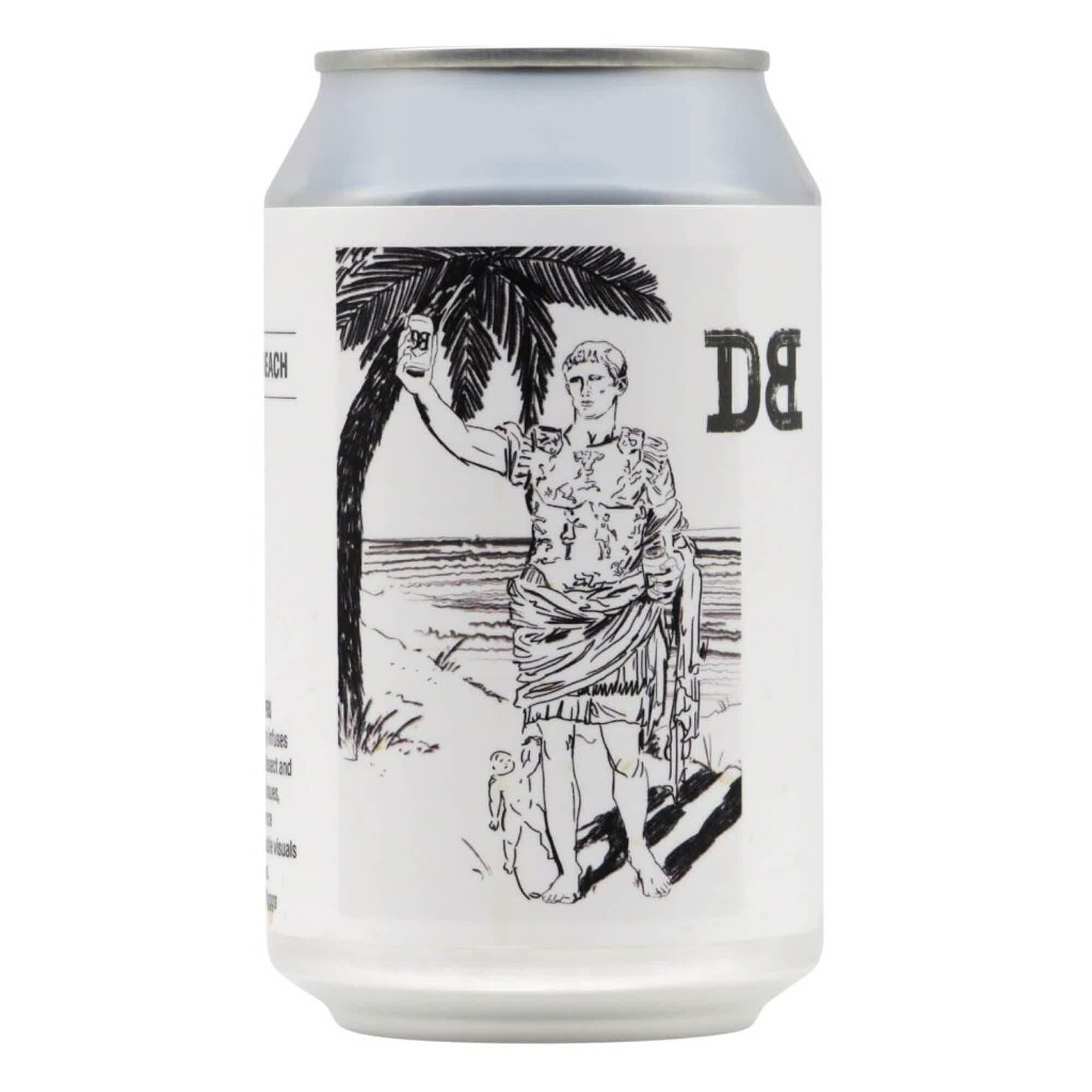 Dutch Bargain Black Tropical Beach Tropical Stout 0,33l 8.0% 0.33L, Beer