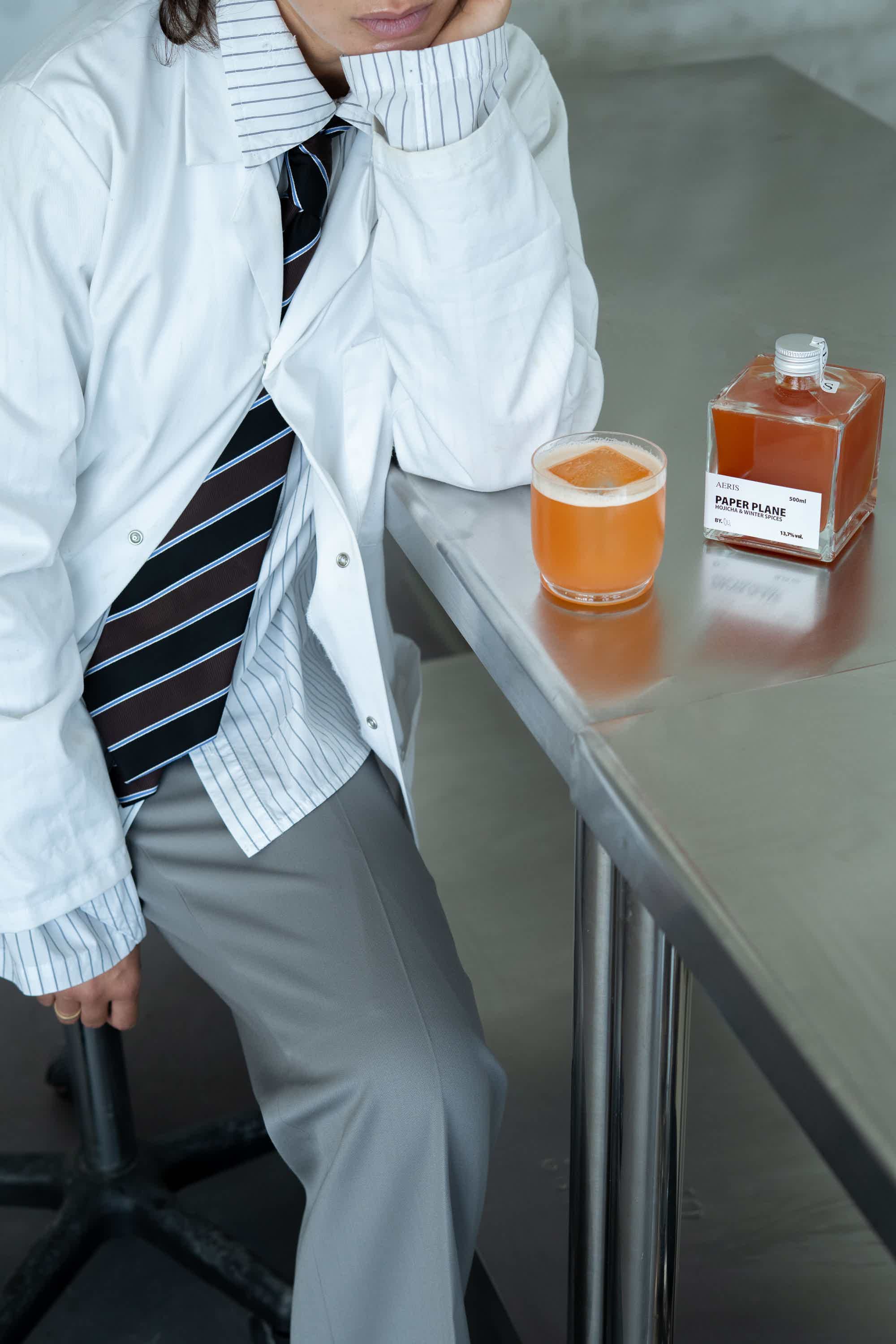 Paper Plane Hojicha & Winter spices 13.7% 0.2L, Spirits