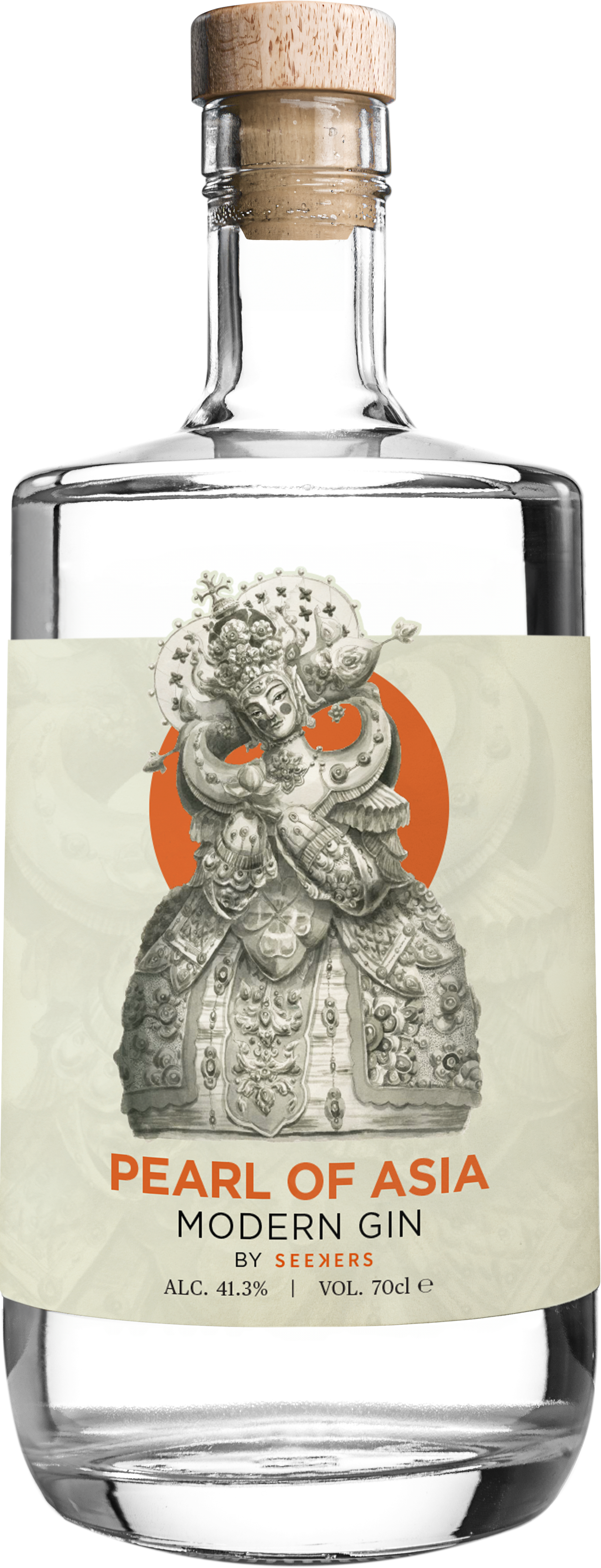SEEKERS PEARL OF ASIA GIN 41.3% 0.7L, Spirits