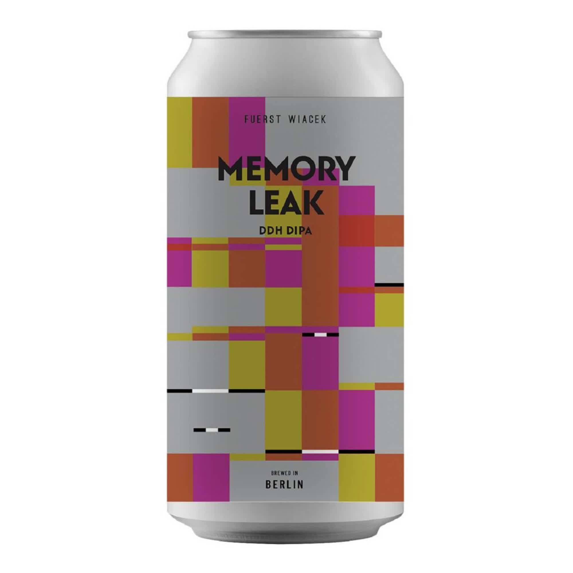 Fuerst Wiacek Memory Leak DDH DIPA (NEW BATCH 26) 0,44l 8.0% 0.44L, Beer