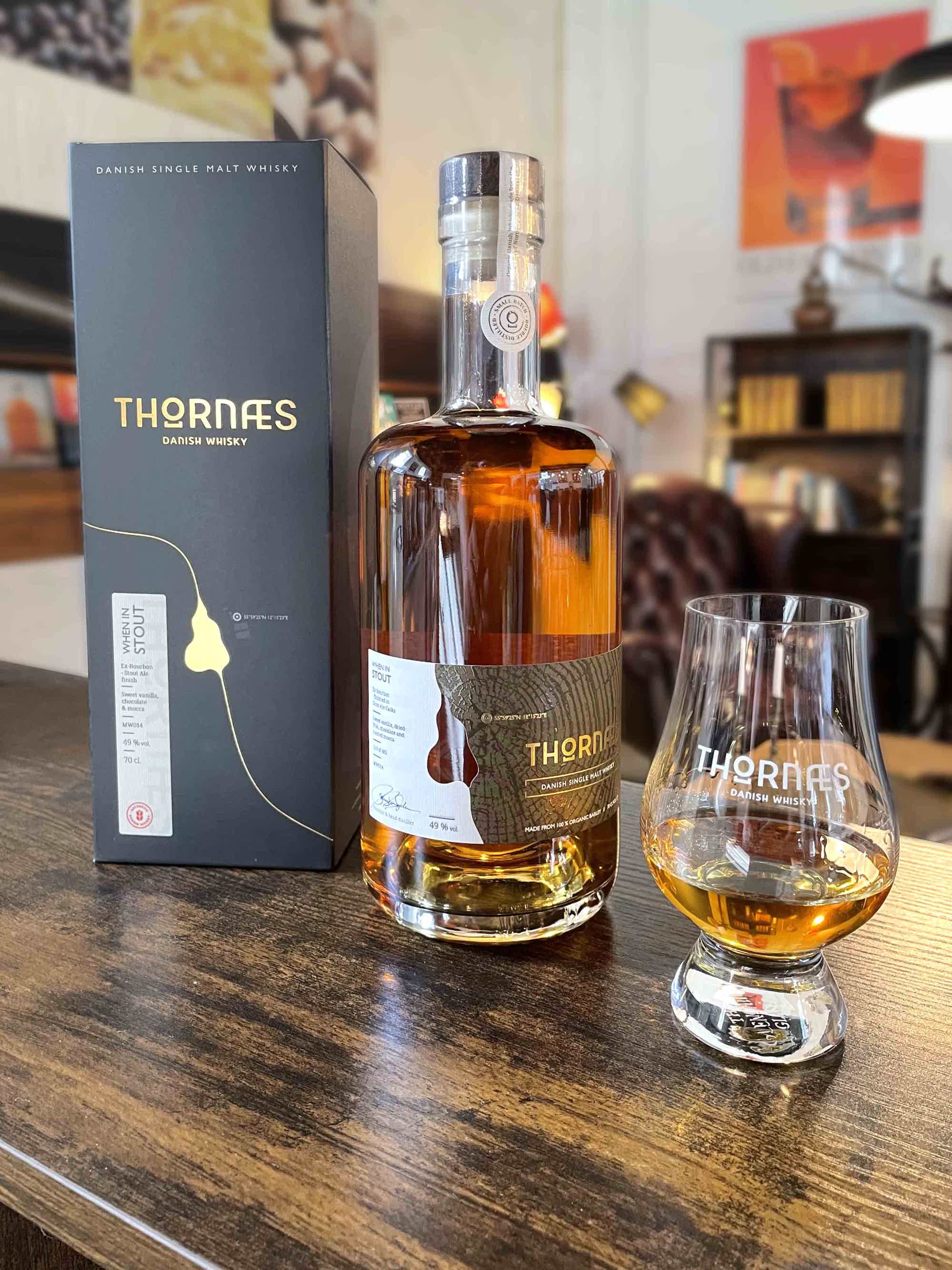Thornæs Danish Whisky - When in Stout 49.0% 0.7L, Spirits