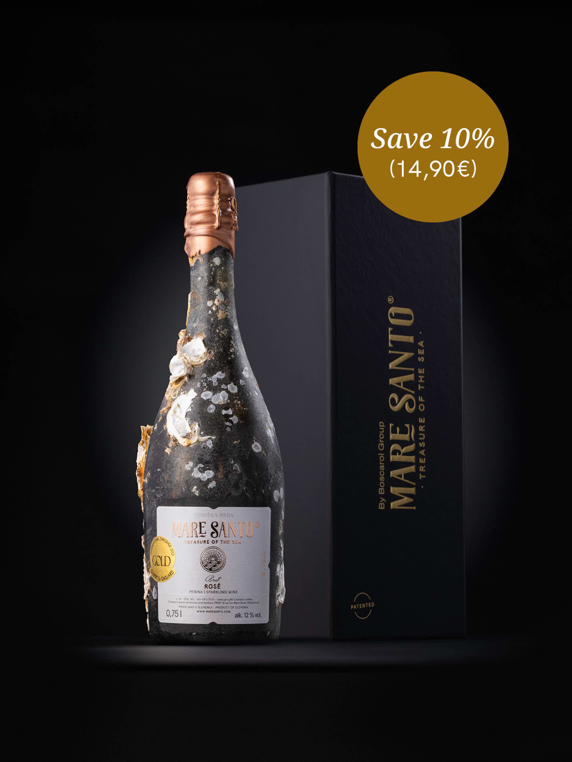 Mare Santo Sparkling wine Rosé 12.0% 0.75L, Sparkling Wine