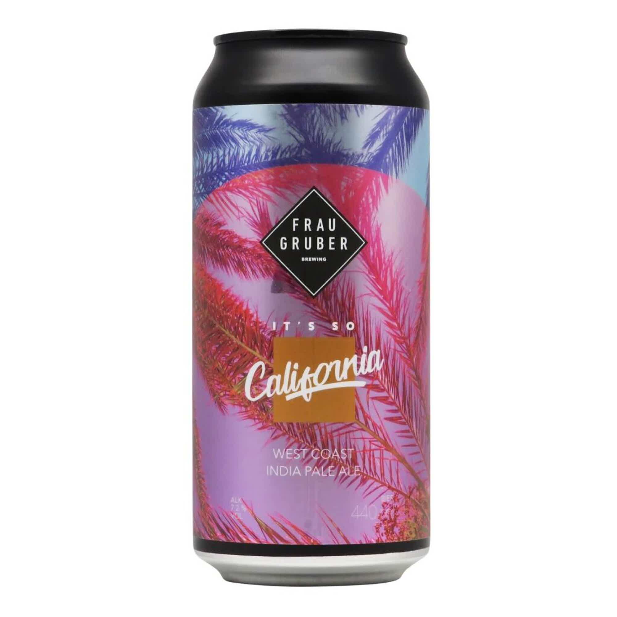 FrauGruber It's So California West Coast IPA 0,44l 7.2% 0.44L, Beer