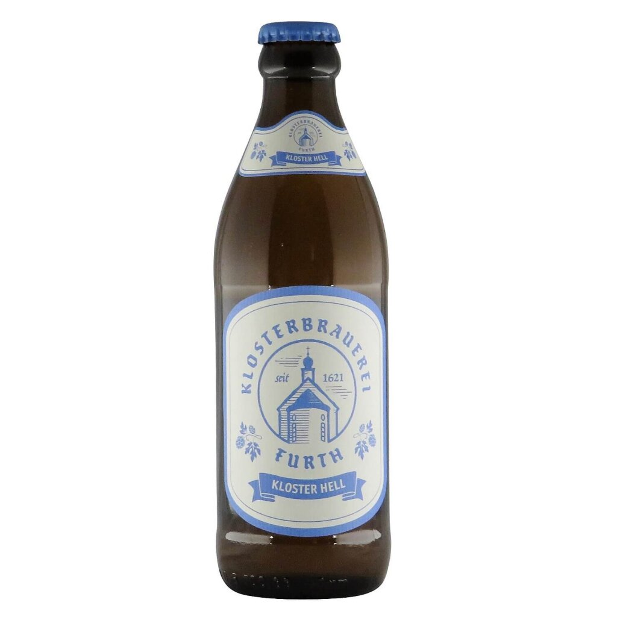 Klosterbrauerei Furth Hell BIO 0,33l 5.0% 0.33L, Beer