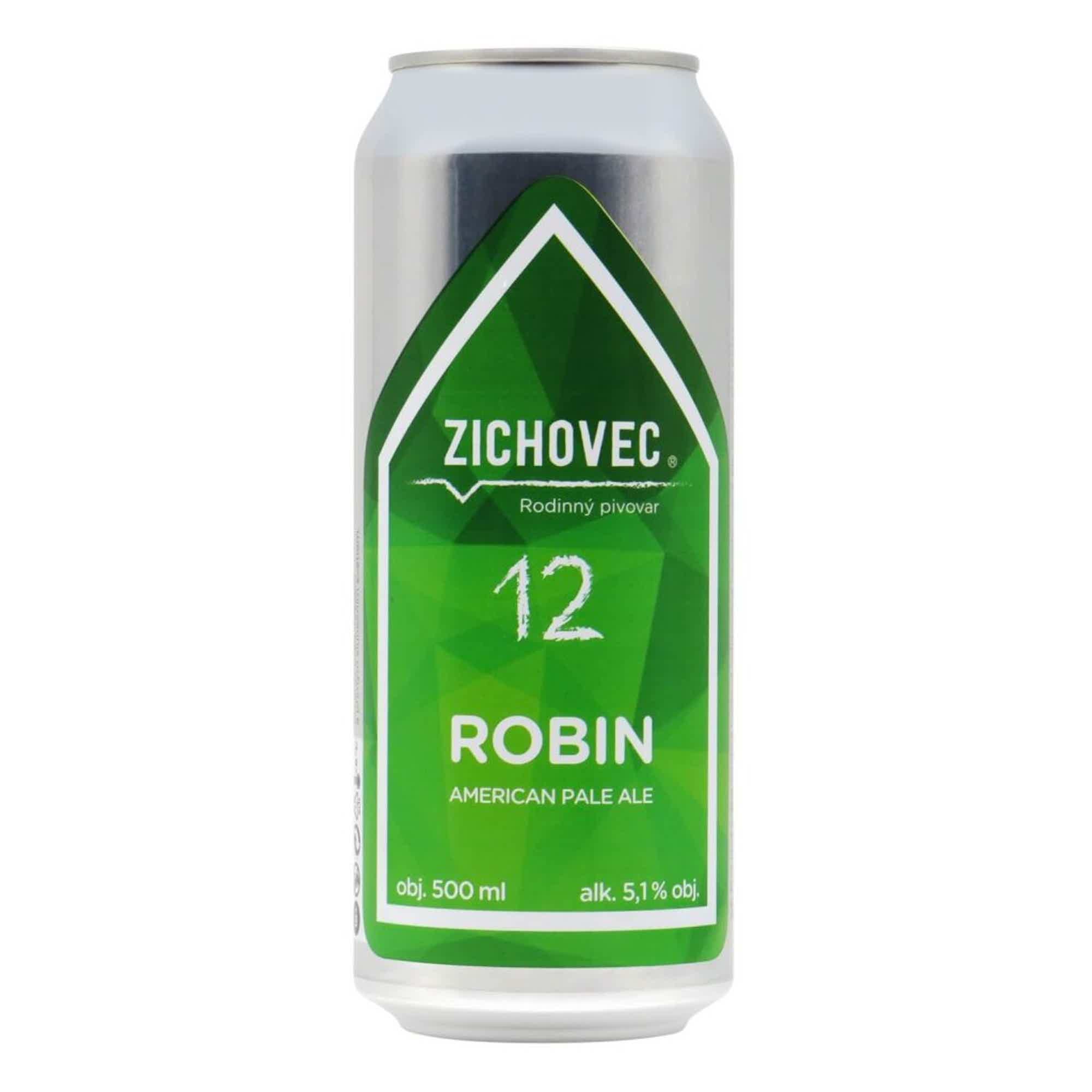 Zichovec Robin 12 American Pale Ale 0,5l 5.1% 0.5L, Beer