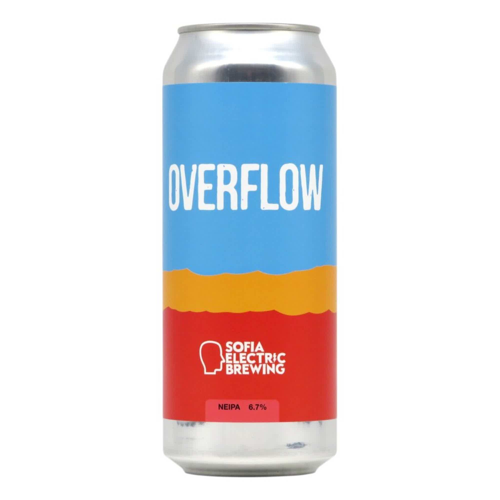 Sofia Electric Overflow NEIPA 0,5l 6.7% 0.5L, Beer