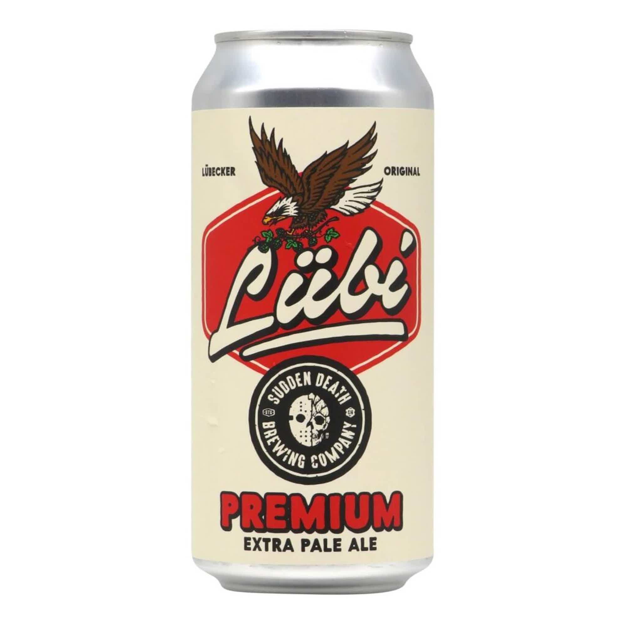 Sudden Death Lübi Premium Extra Pale Ale (NEW BATCH 25) 0,44l 4.8% 0.44L, Beer