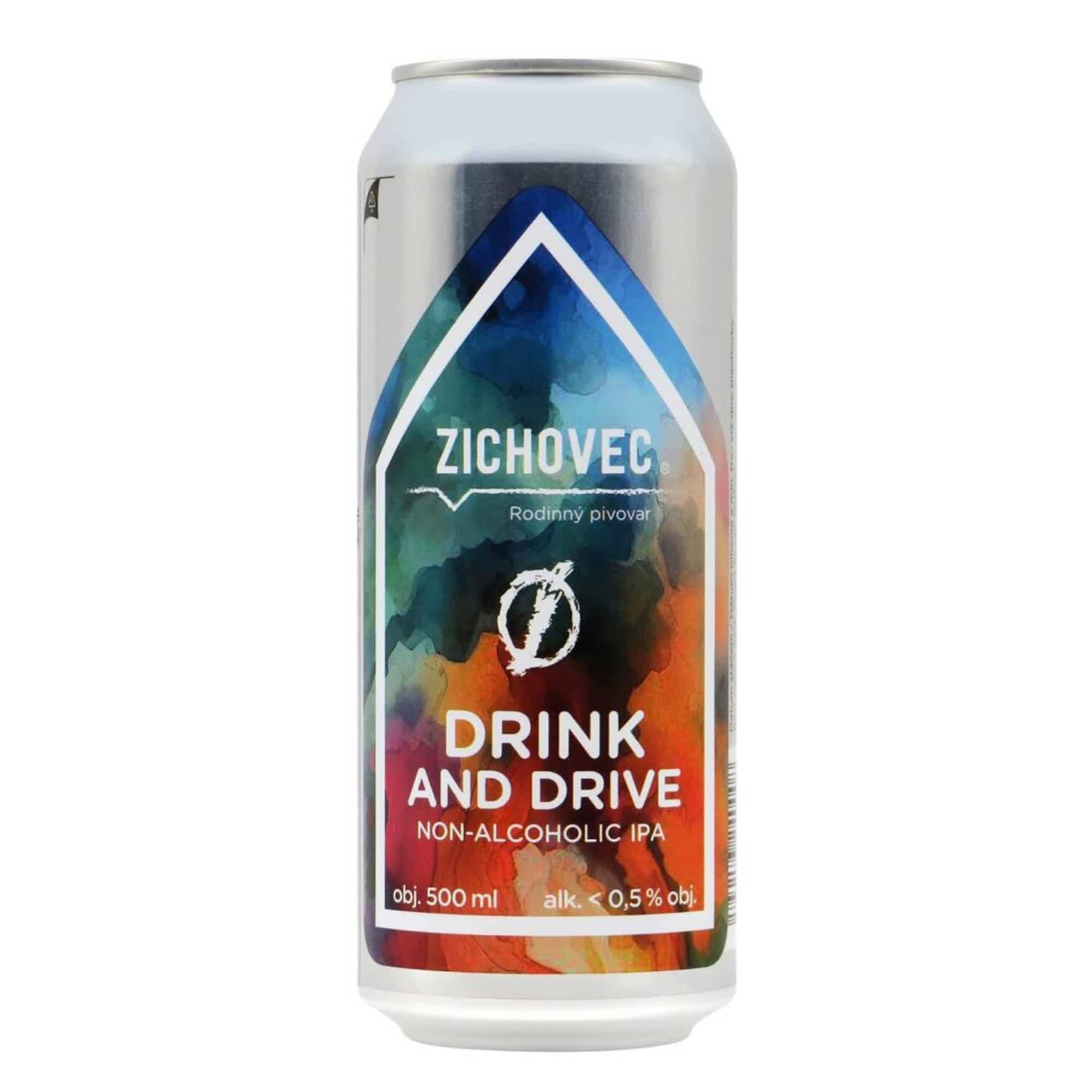 Zichovec Drink & Drive 6 Non-Alcoholic Hazy IPA 0,5l 0.5% 0.5L, Beer