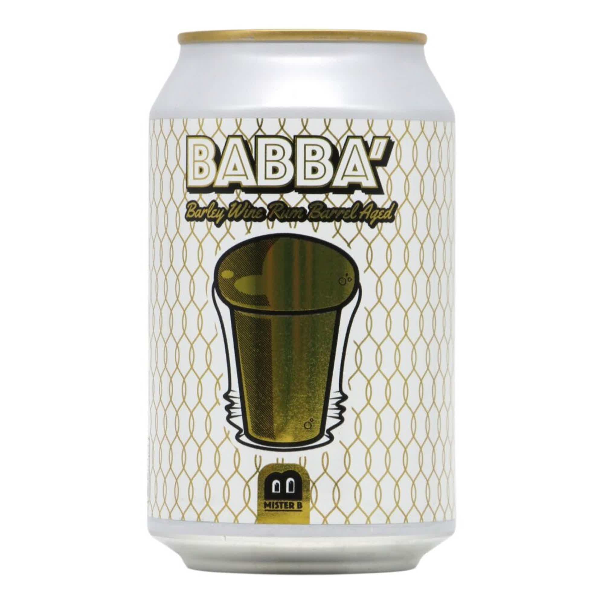 Mister B BABBÀ Barley Wine Rhum BA 0,33l 10.5% 0.33L, Beer