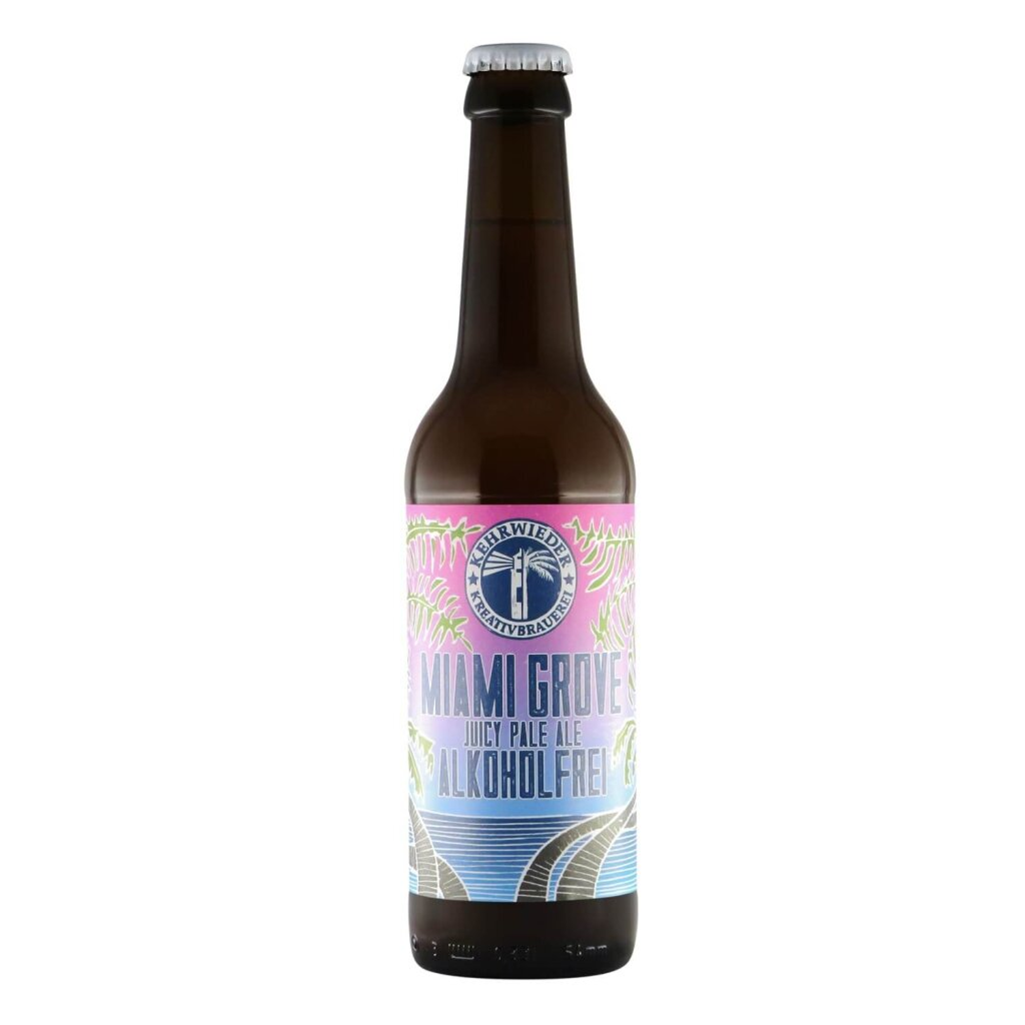 Kehrwieder Miami Grove Juicy Pale Ale alkoholfrei 0,33l 0.4% 0.33L, Beer