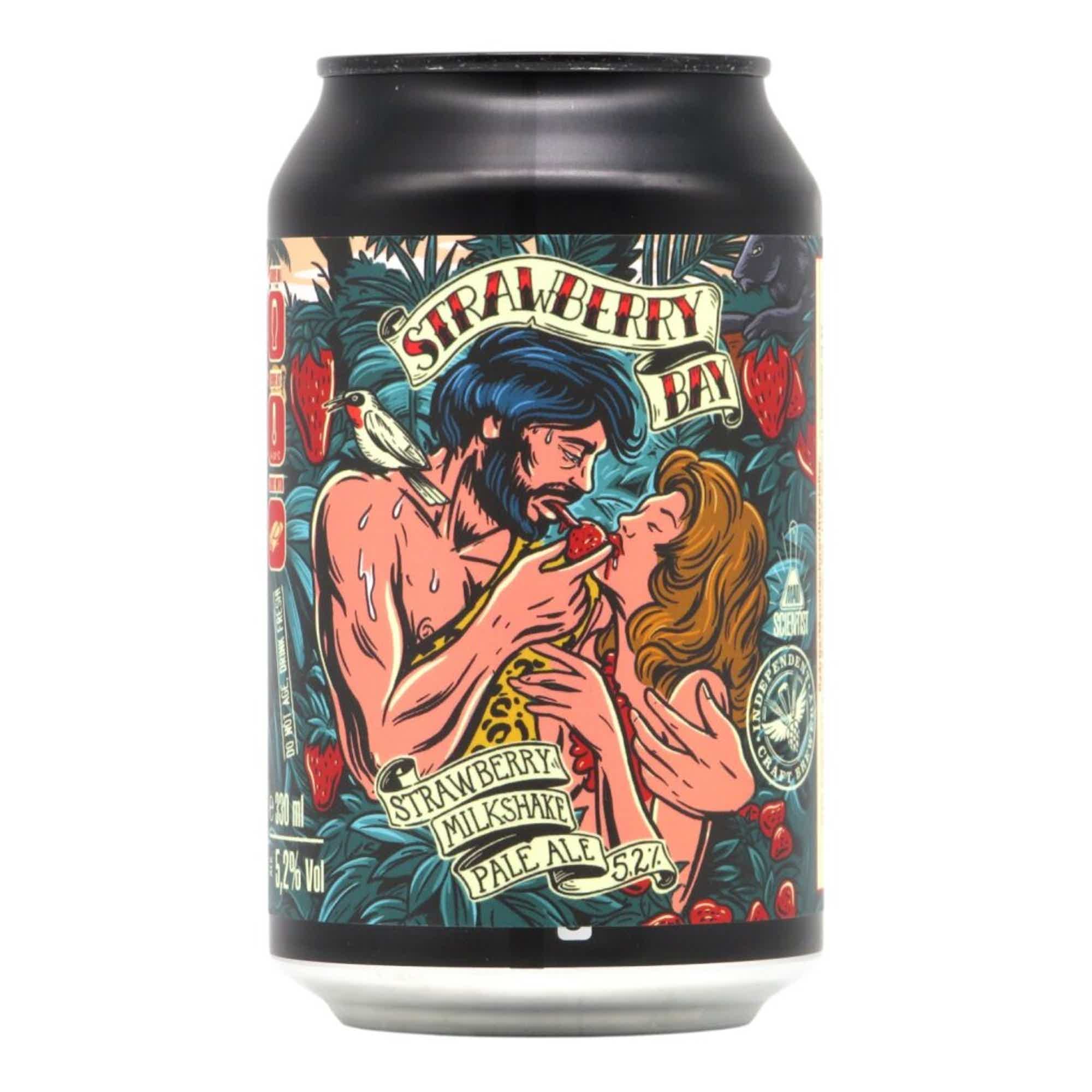 Mad Scientist Strawberry Bay Milkshake Pale Ale 0,33l 5.8% 0.33L, Beer