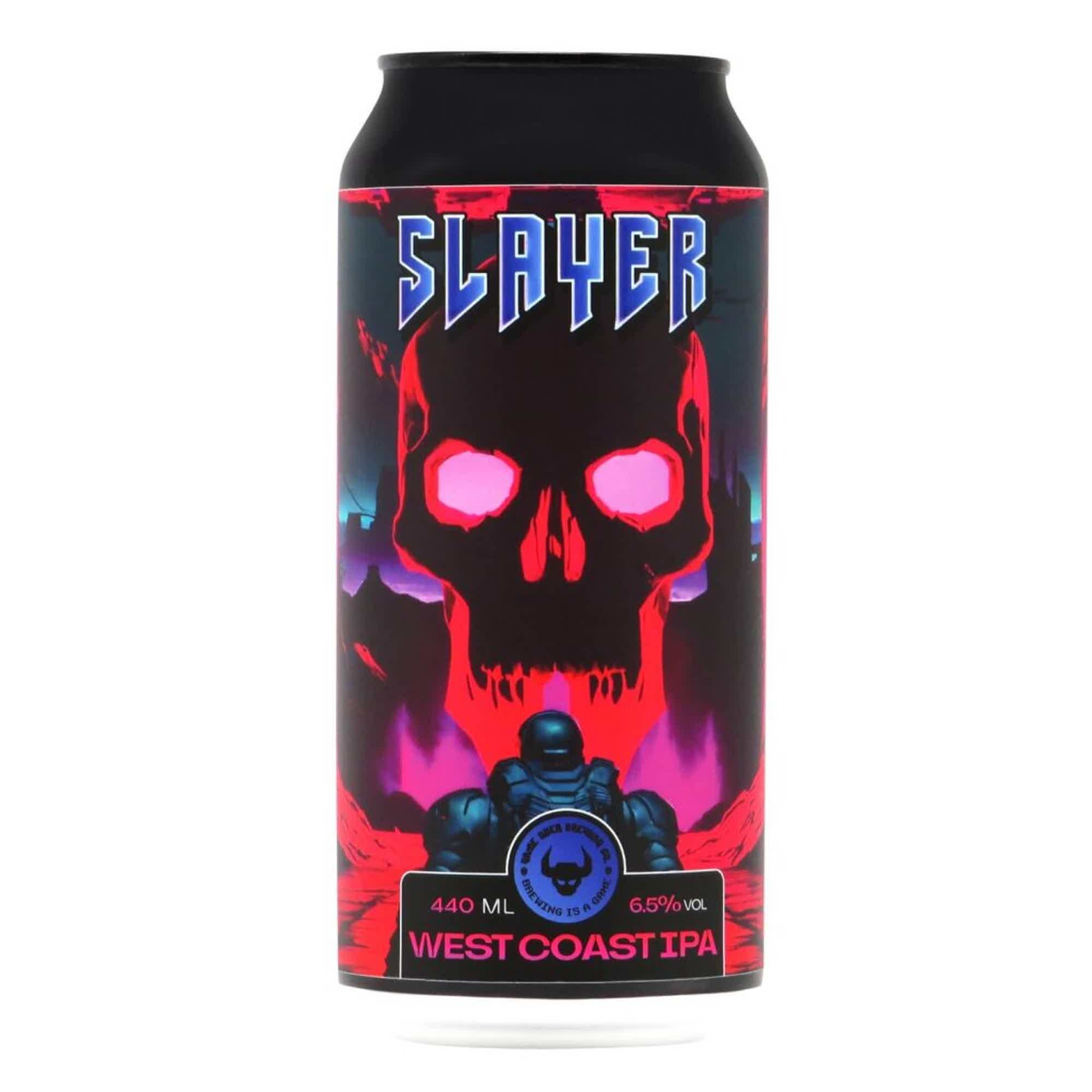 Game Over Slayer West Coast IPA 0,44l 6.5% 0.44L, Beer