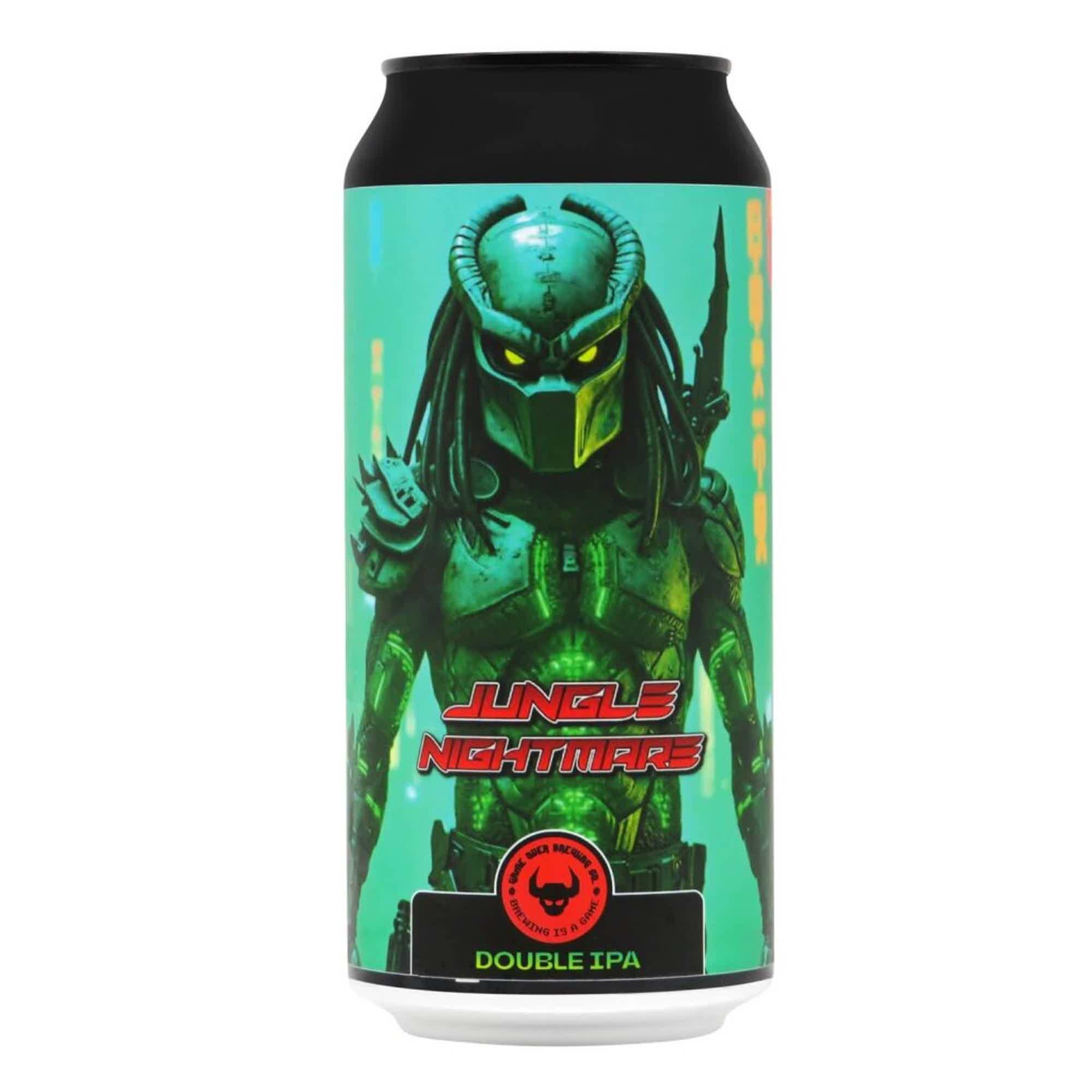 Game Over Jungle Nightmare Double IPA 0,44l 8.0% 0.44L, Beer