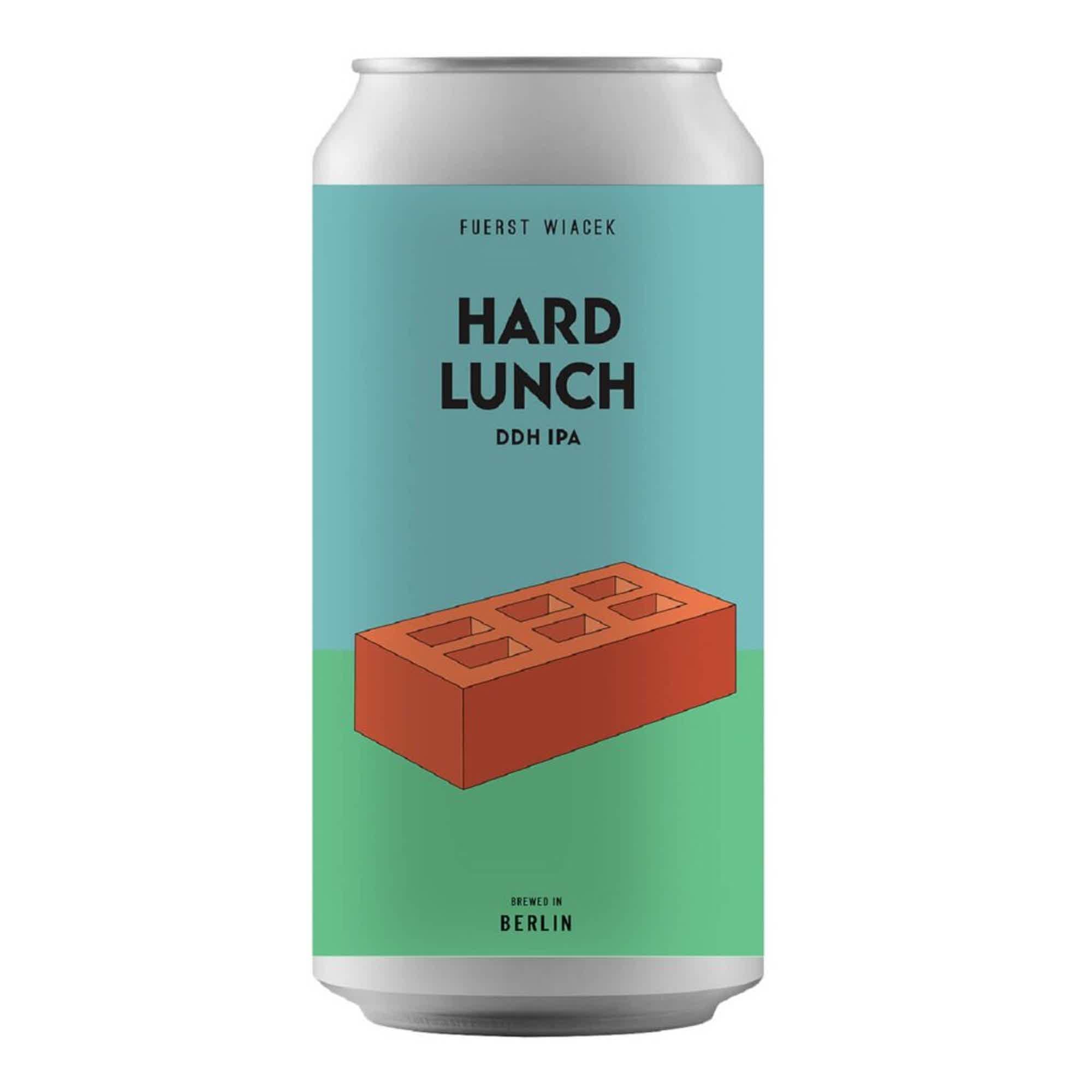 Fuerst Wiacek Hard Lunch DDH IPA (NEW BATCH 26) 0,44l 6.8% 0.44L, Beer