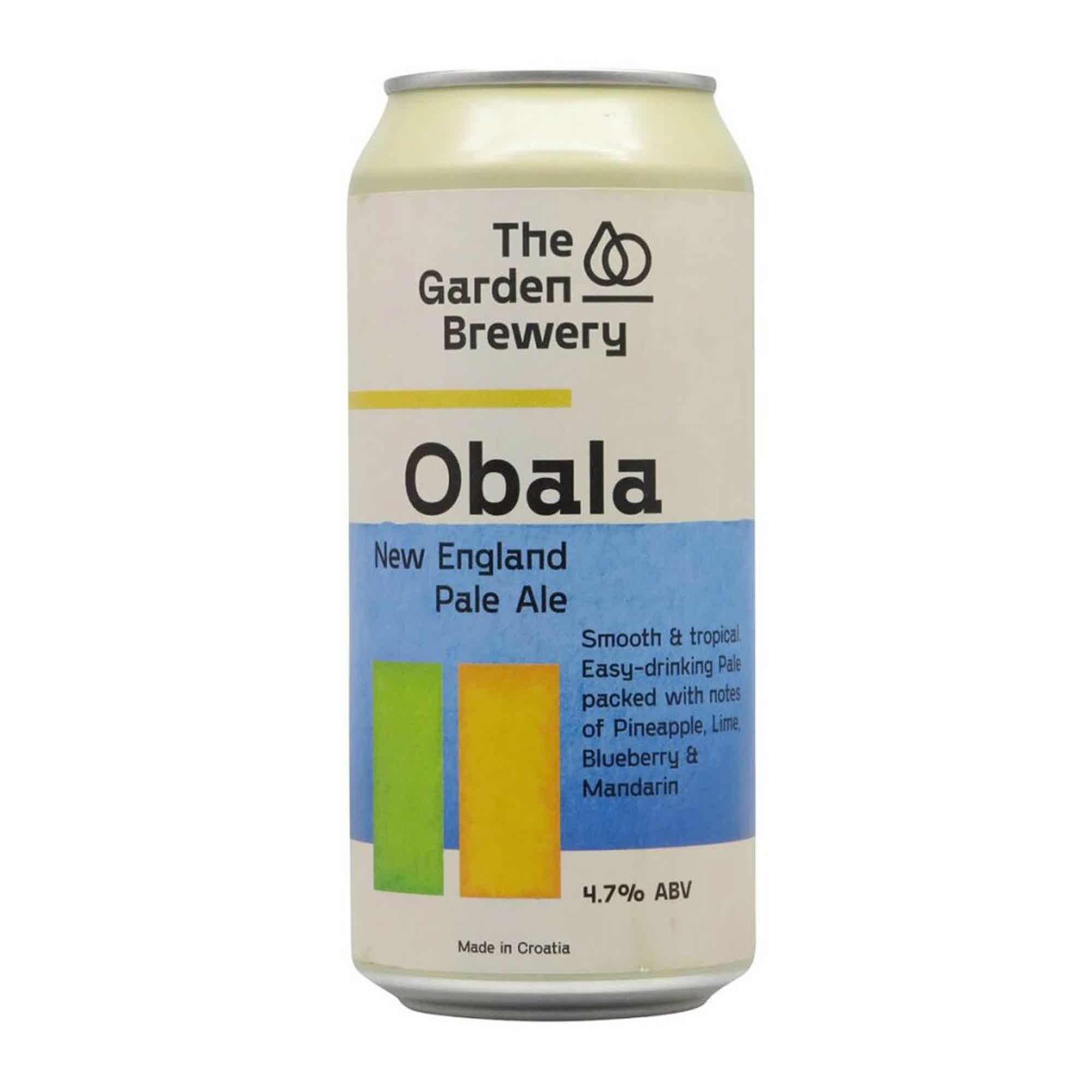 The Garden Brewery Obala New England Pale Ale 0,44l 4.7% 0.44L, Beer