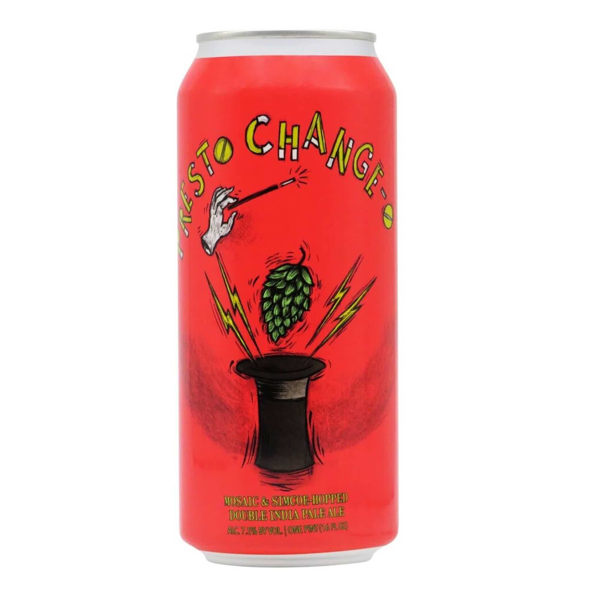 Hop Butcher For The World Presto Change-o Double IPA 0,473l 7.5% 0.473L, Beer