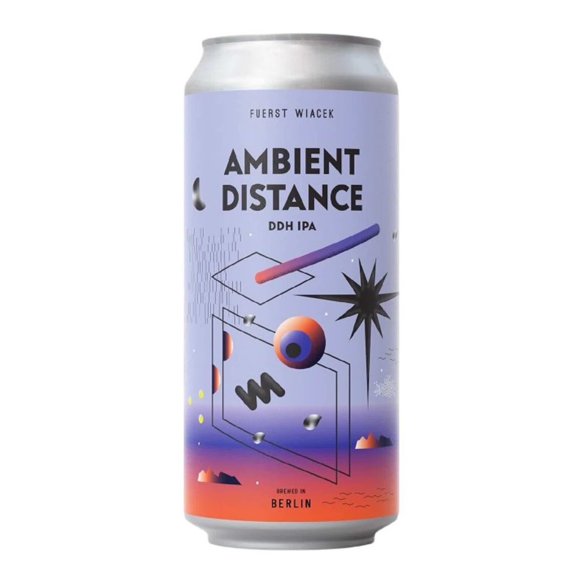 Fuerst Wiacek Ambient Distance DDH IPA (NEW BATCH 26) 0,44l 6.8% 0.44L, Beer