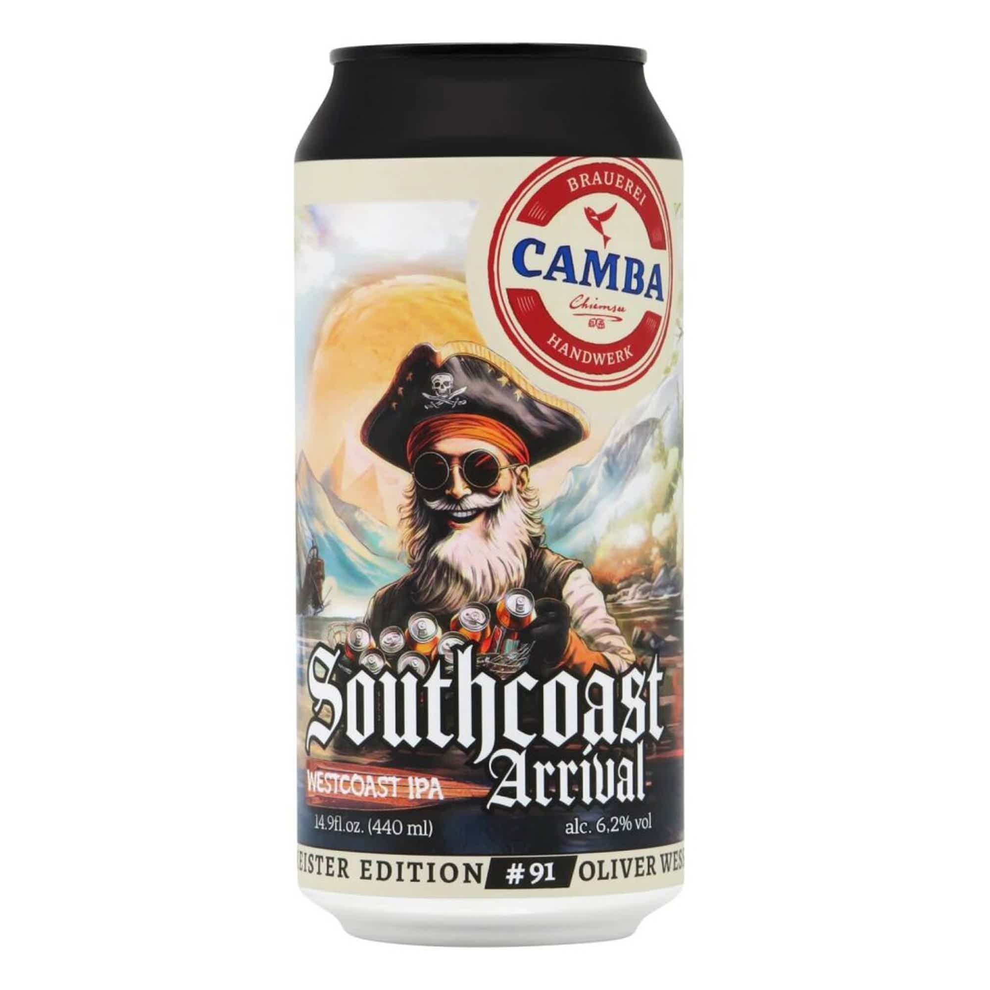 Camba BME #91 Southcoast Arrival West Coast IPA 0,44l 6.2% 0.44L, Beer