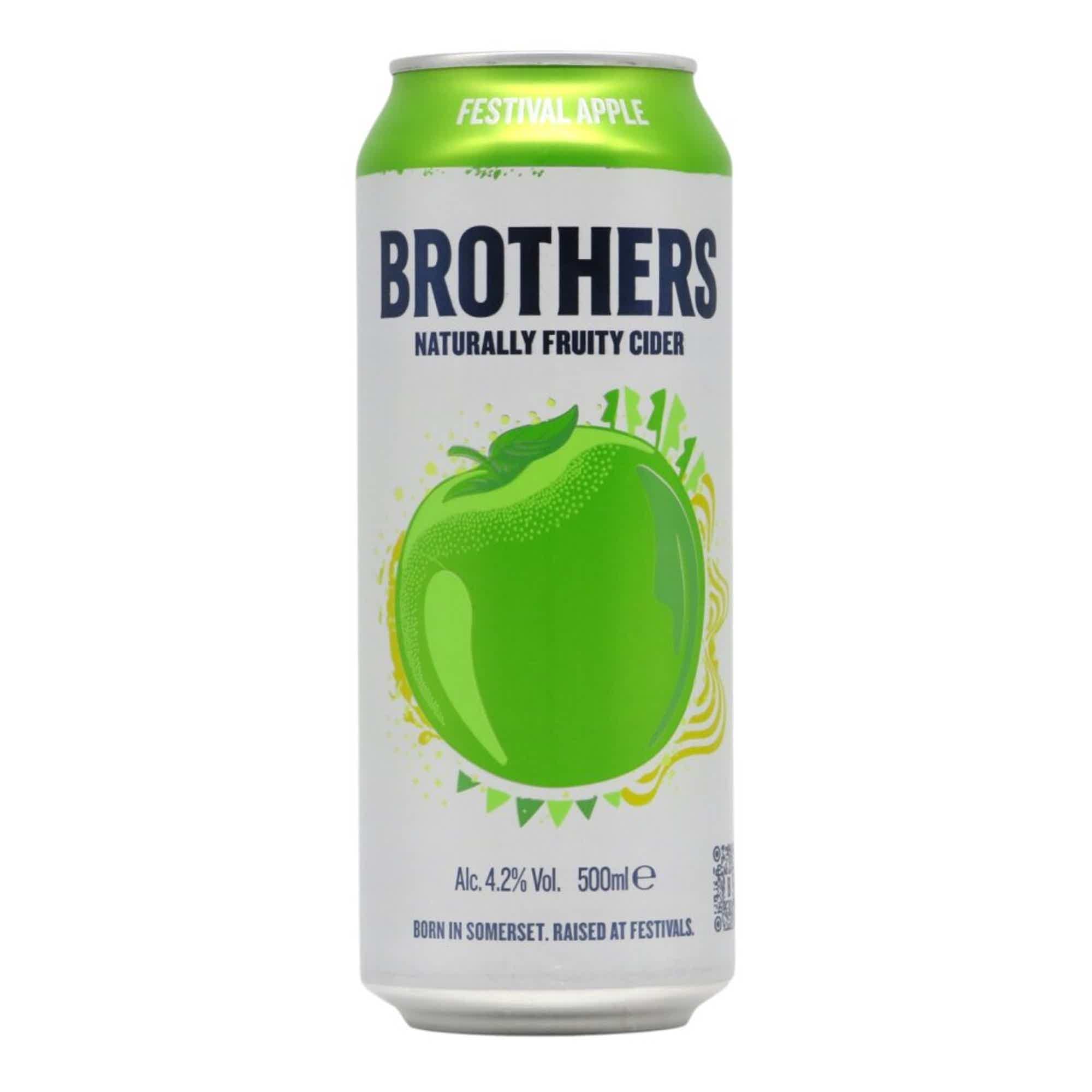 Brothers Cider Festival Apple Dose 0,5l 4.2% 0.5L, Beer