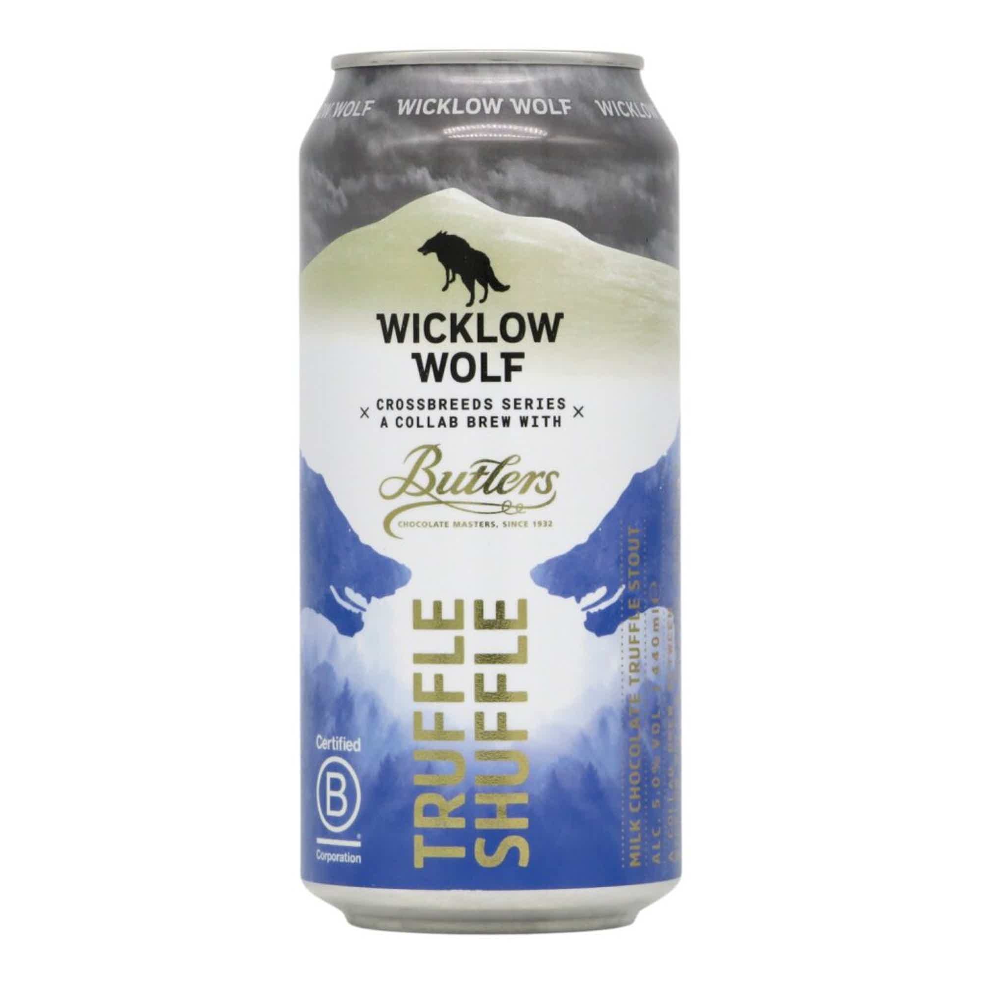 Wicklow Wolf x Butlers Truffle Shuffle Stout 0,44l 5.0% 0.44L, Beer