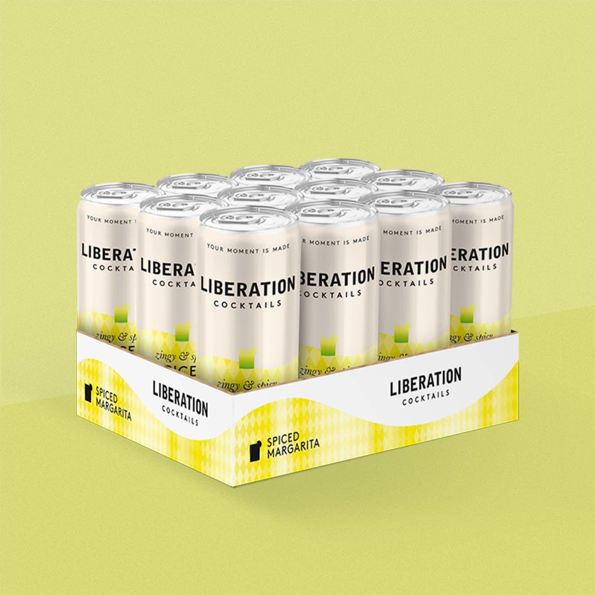 Spiced Margarita 12 Can Pack: Spiced Margarita 200ml can