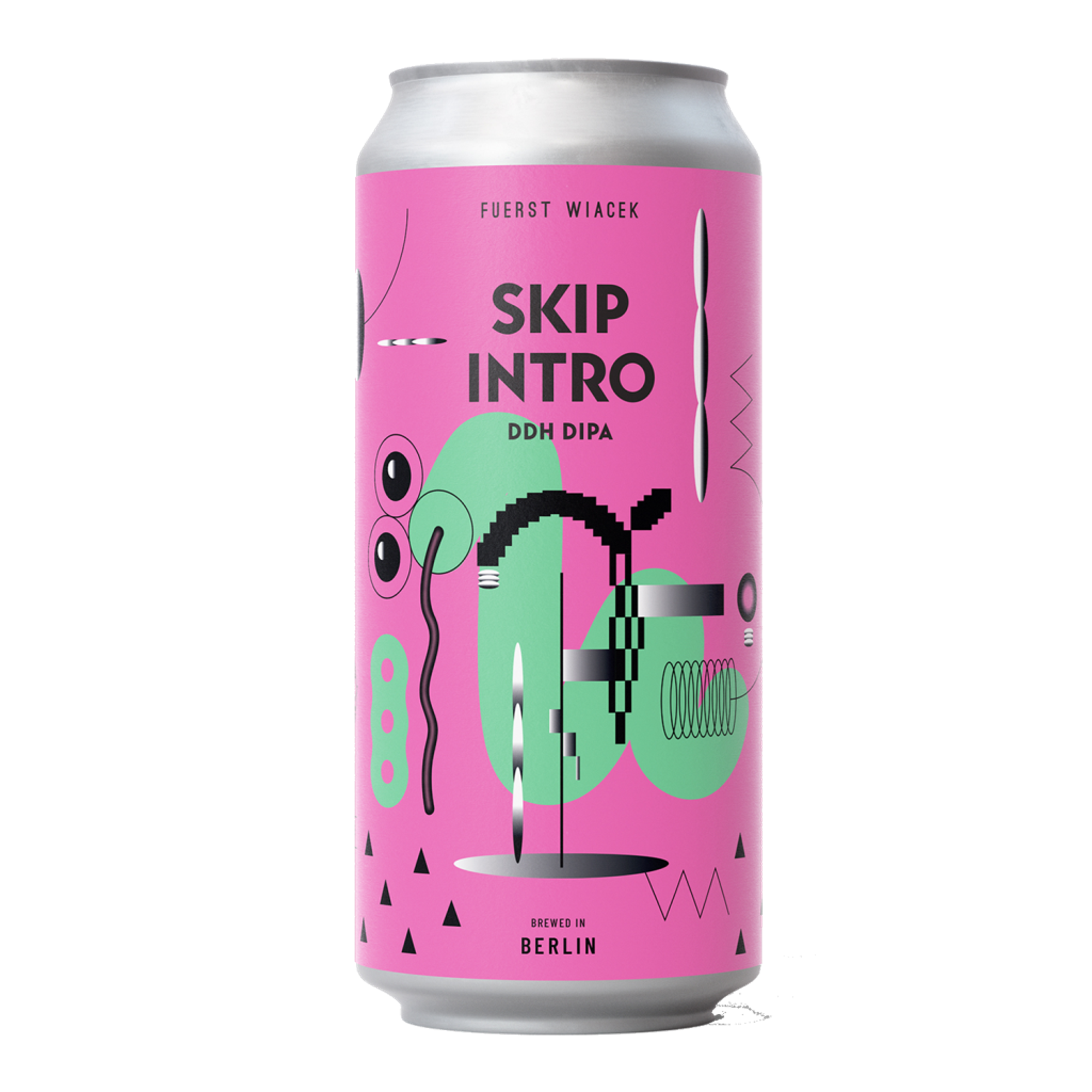Fuerst Wiacek Skip Intro DDH DIPA 0,44l 6.2% 0.44L, Beer